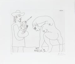 24.5.70 (24 Mai 1970) - Original Etching by P. Picasso - 1970