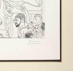 6 avril 1968 - Gravure originale de Pablo Picasso - 1968