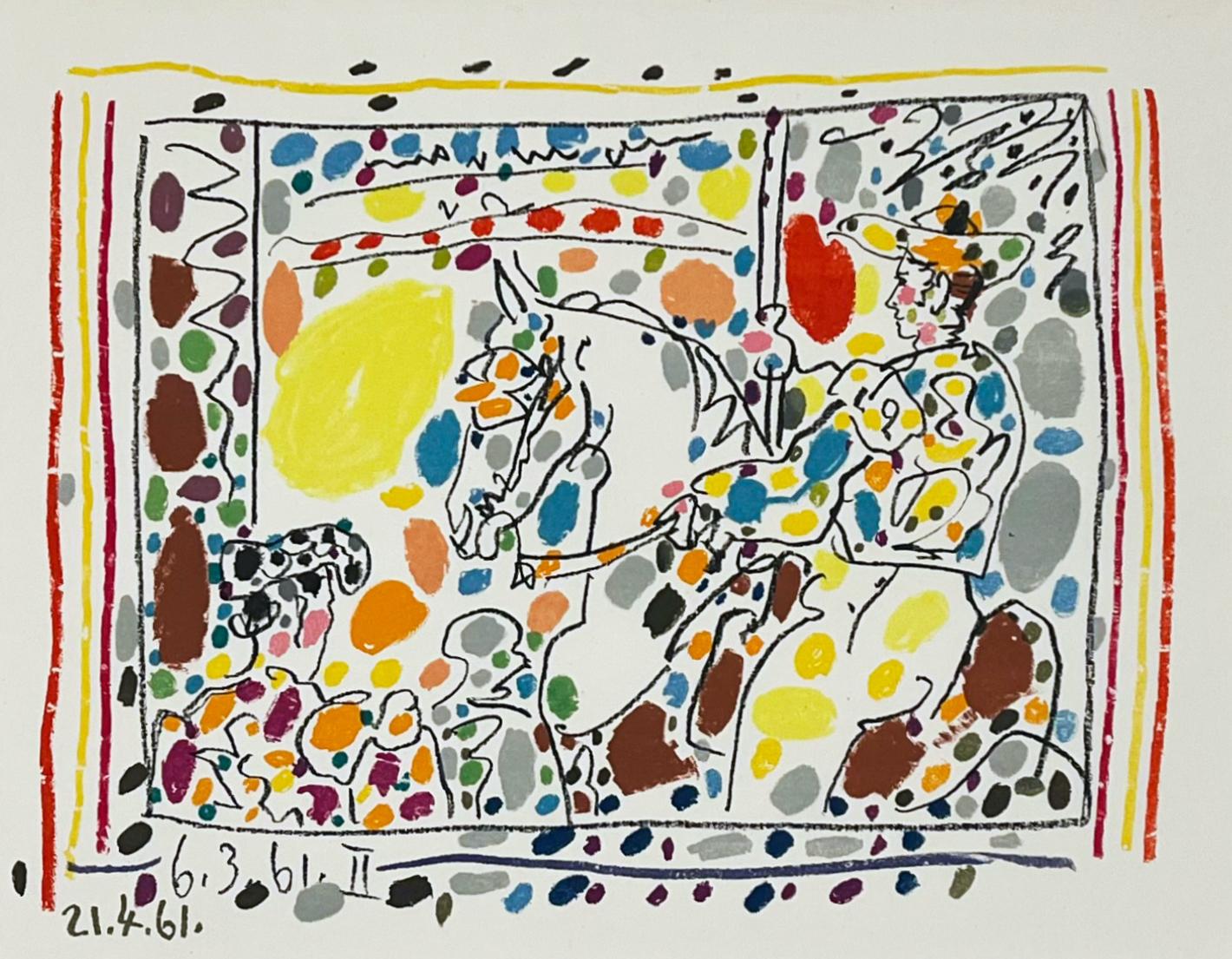 A Los Toros Avec Picasso (Set of Four) 2