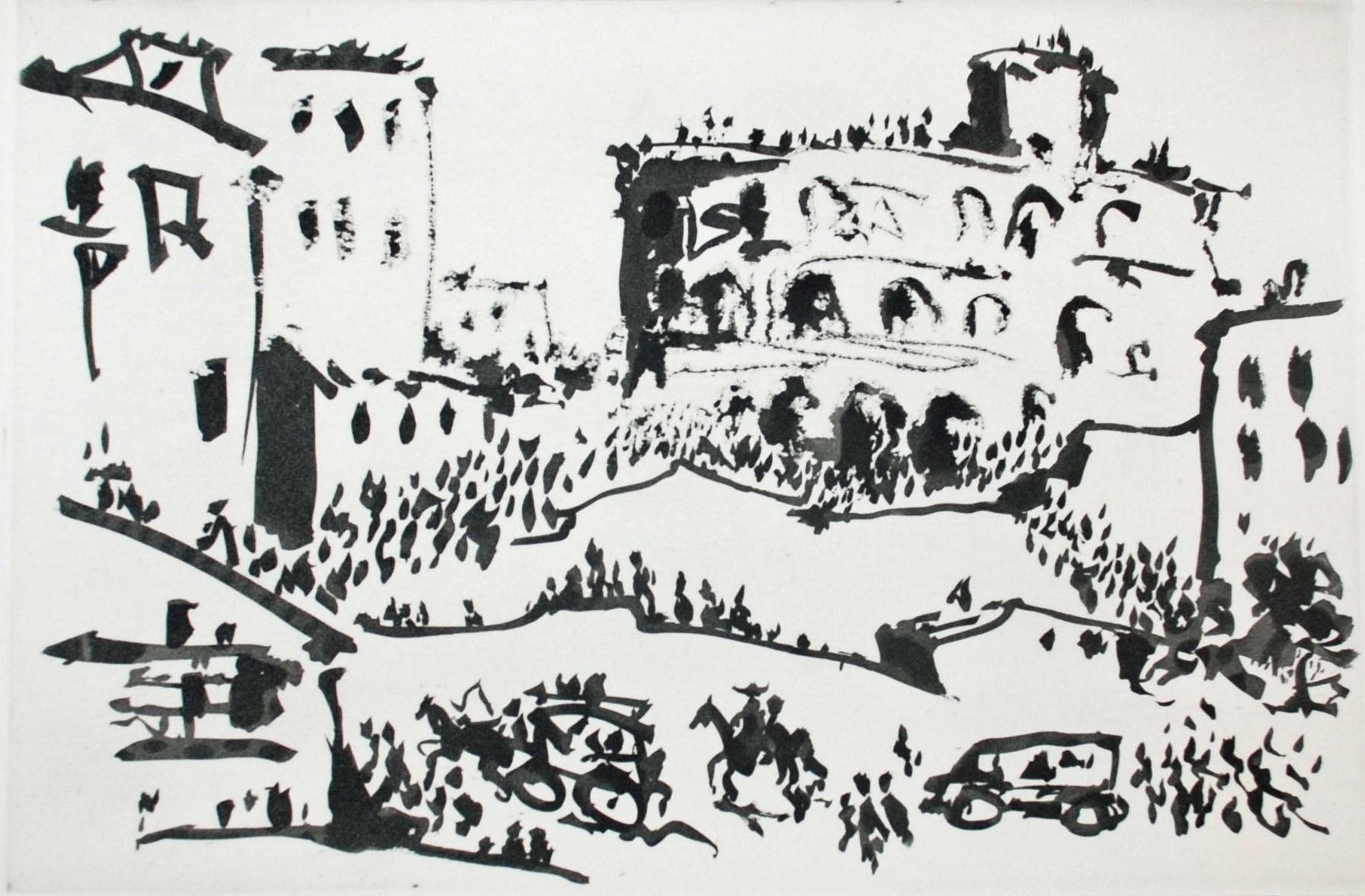 Pablo Picasso Animal Print - A los Toros (The Bulls)