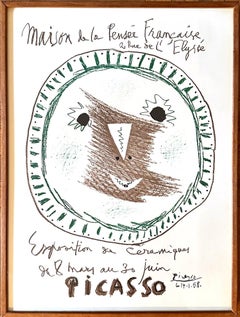 Affiche Exposition de Céramiques 1958