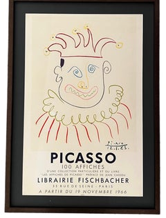 Affiche pour la Librairie Fischbachter Parisa - attractive unique Picasso piece