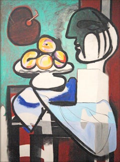 After Pablo Picasso (1881 - 1973), Nature Morte, Buste Coupe Et Palette Poster.