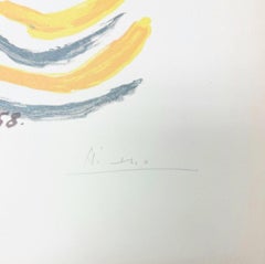 After Pablo Picasso, "La Folie" (Carnival), 1958, Lithograph Signed & numbered