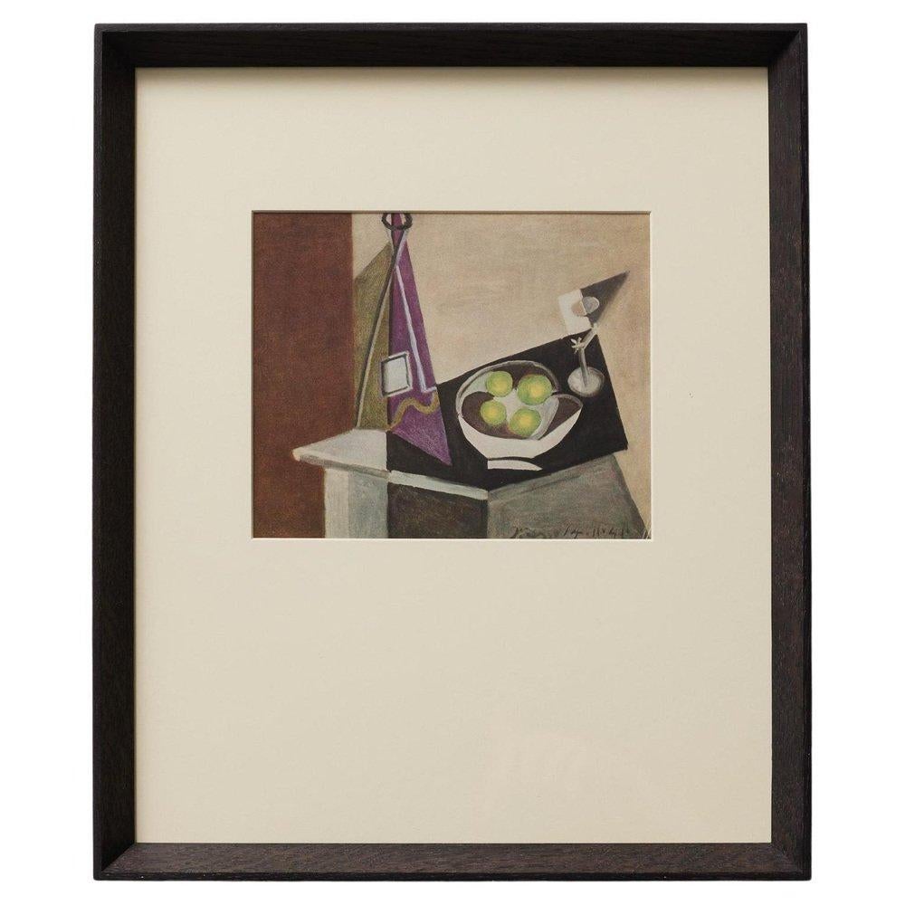 Nach Pablo Picasso: Farb-Cliché-Druck, gerahmt, Editions du Chêne, Paris, 1943
