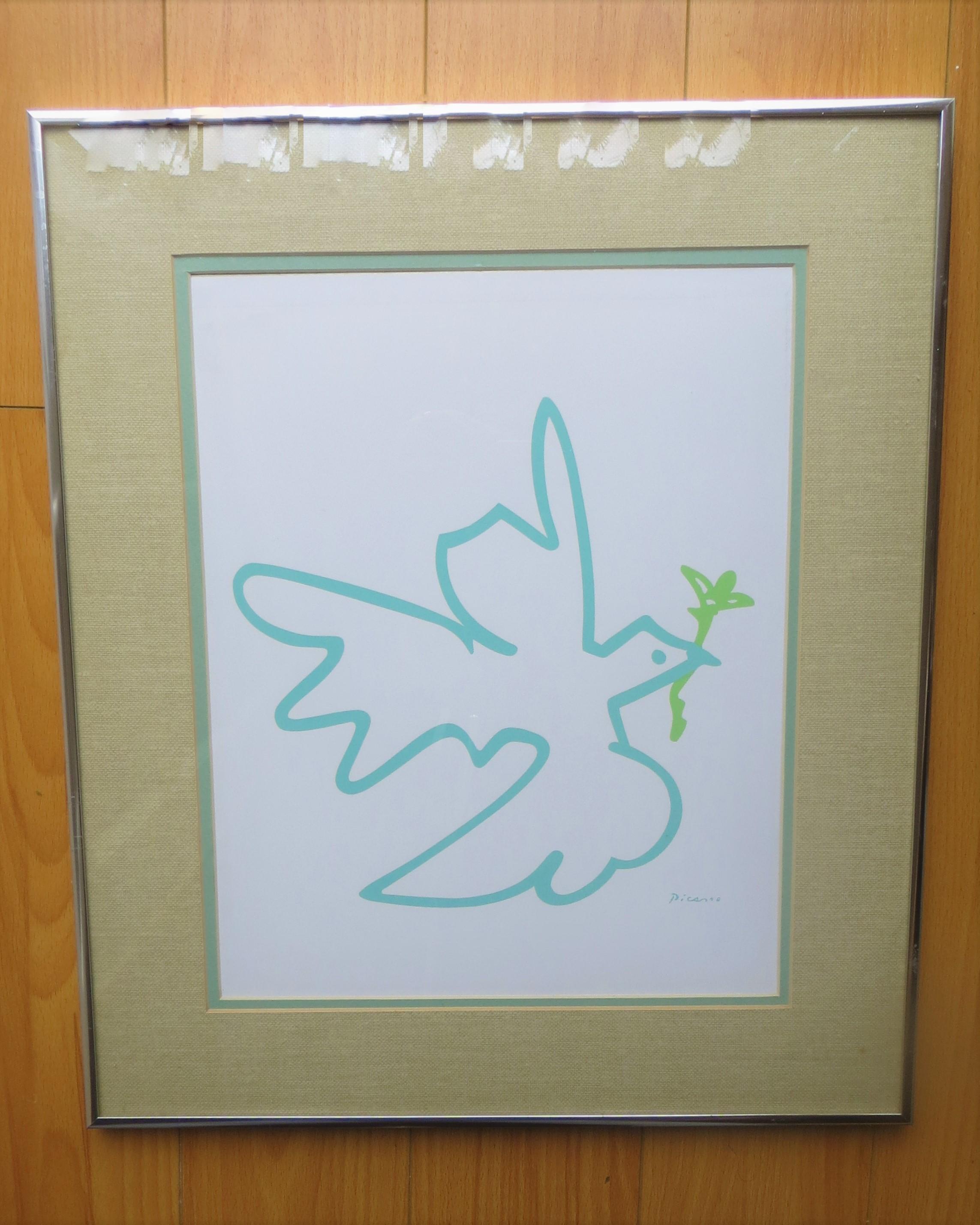  After Pablo Picasso - Peace Dove 1 - Lithograph 1