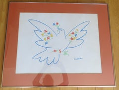 After Pablo Picasso - Peace Dove 1 - Lithograph