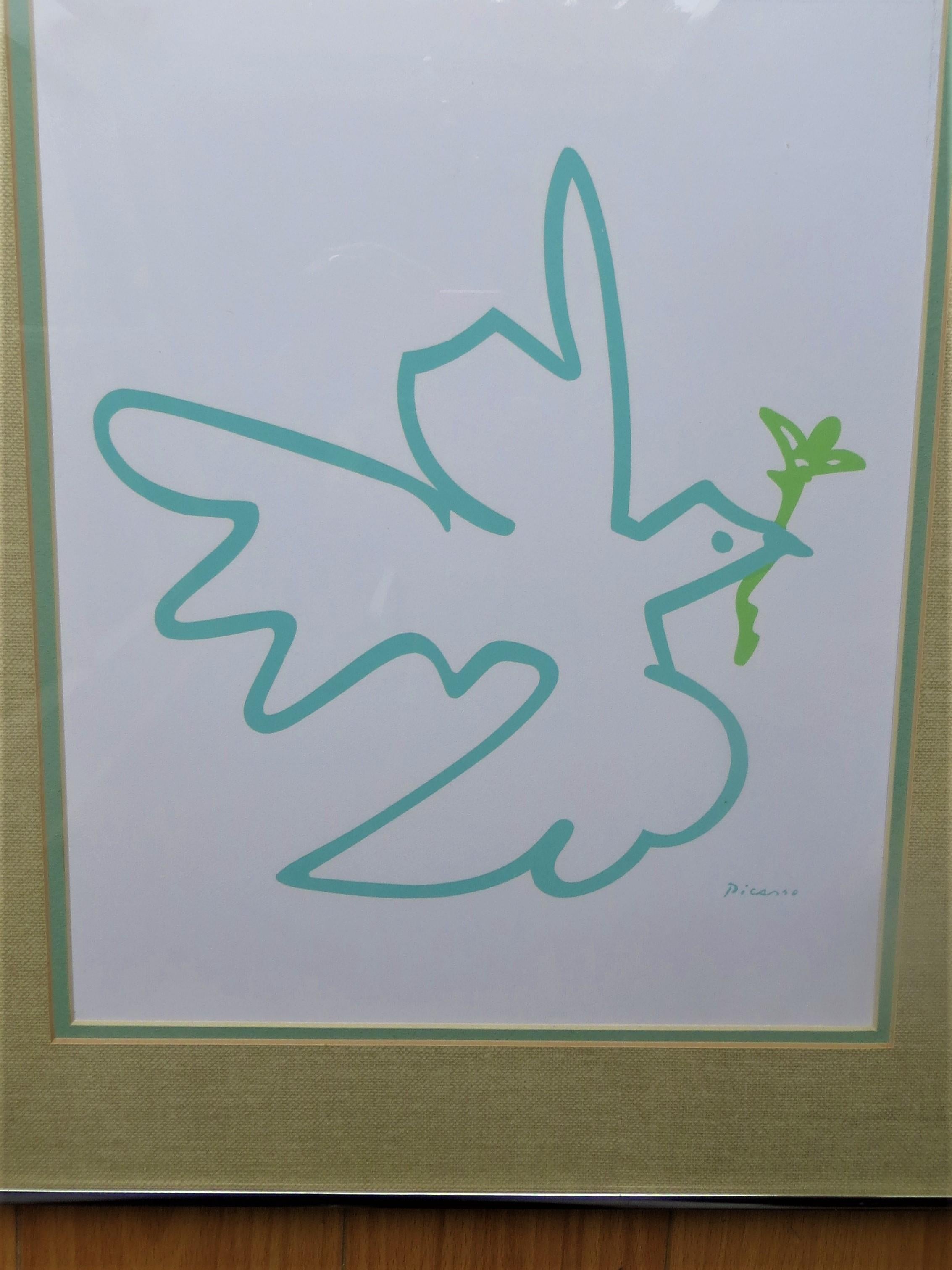  After Pablo Picasso - Peace Dove 1 - Lithograph 3