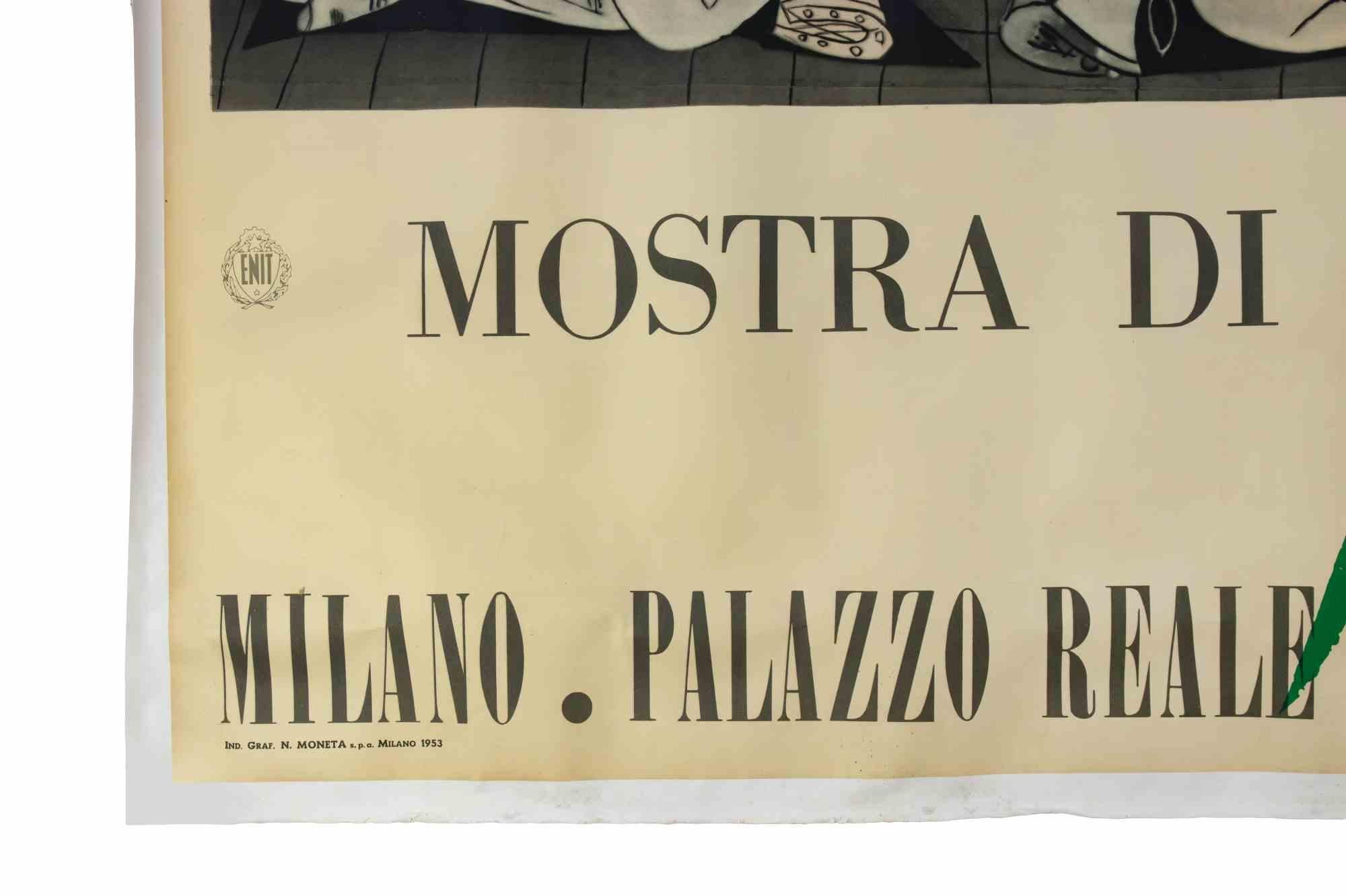 Poster della mostra di Picasso, 