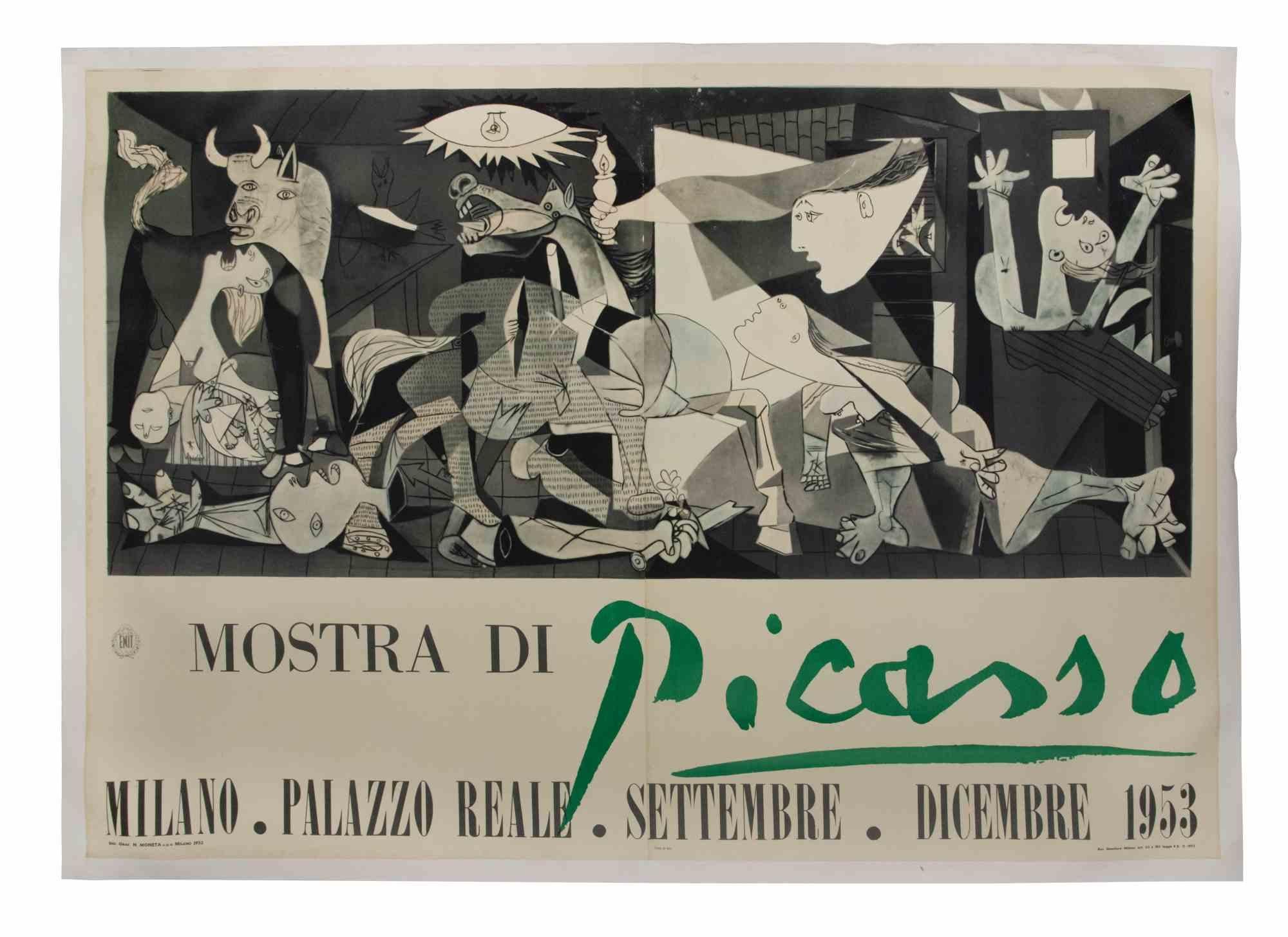 Después del cartel de la exposición de Picasso, 
