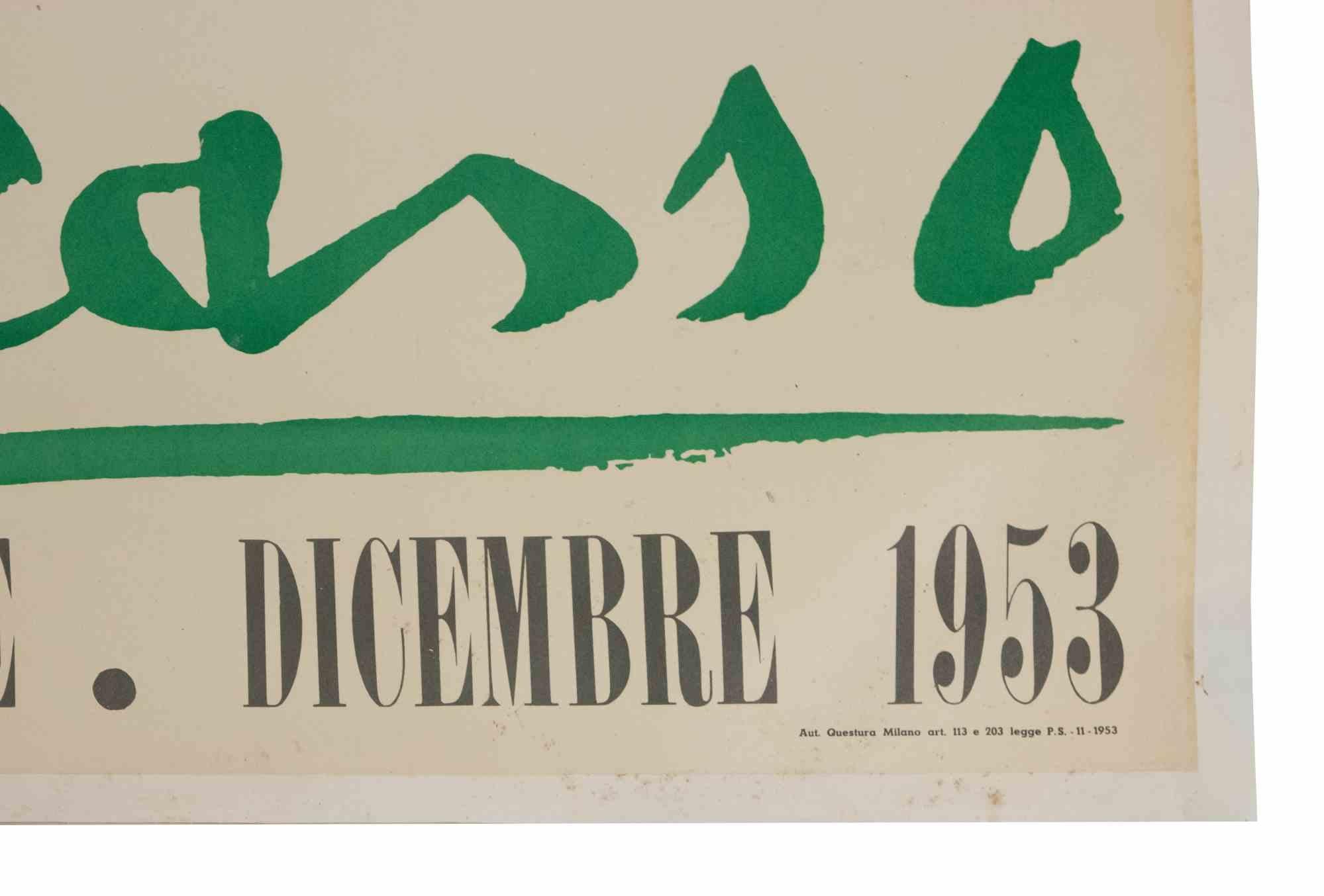 After Picasso Exhibition Poster, 