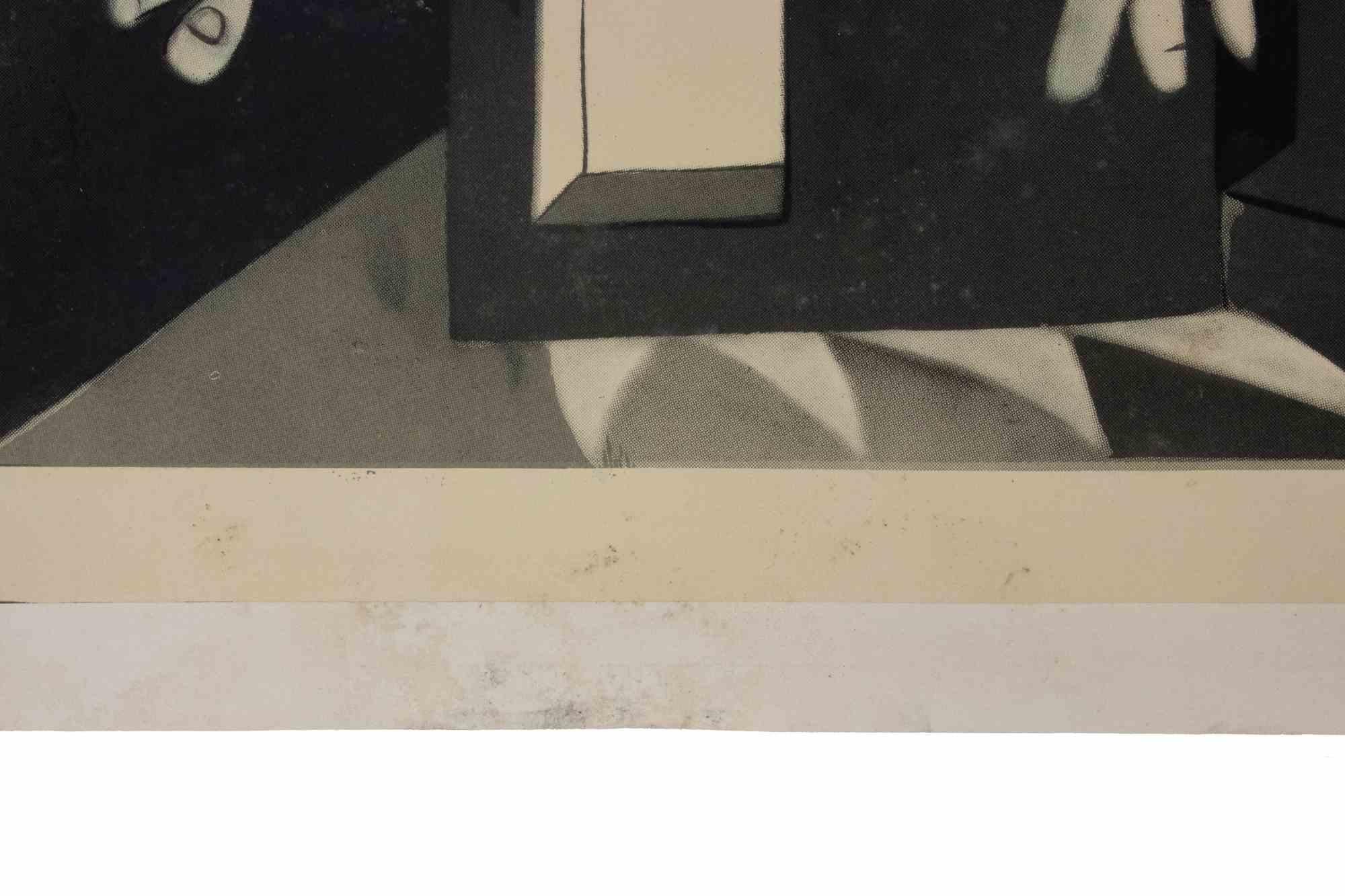 Affiche d'après l'exposition de Picasso, « Stra di Picasso, » représentant Guernica - 1953 - Cubisme Print par Pablo Picasso