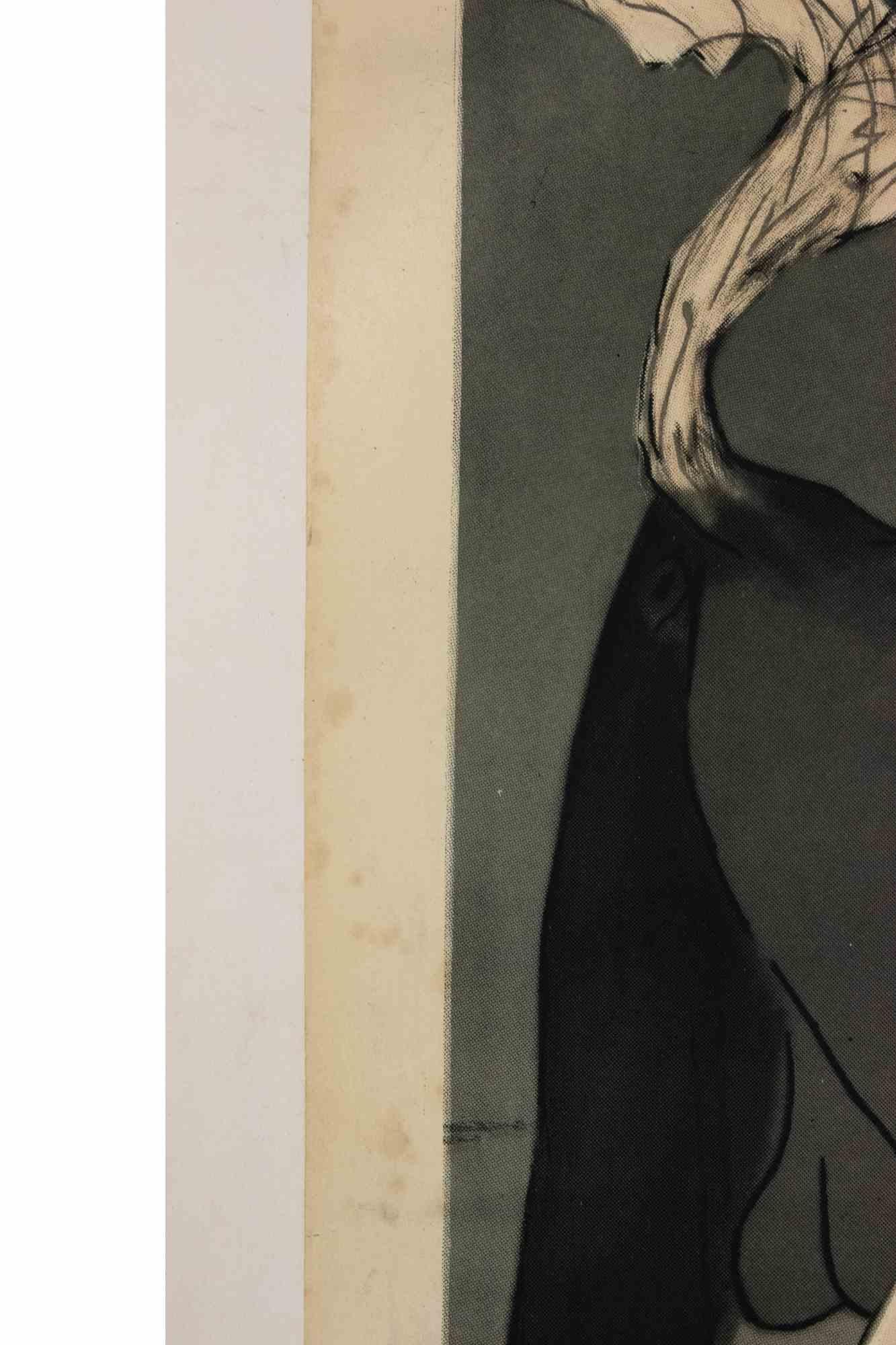 Affiche d'après l'exposition de Picasso, « Stra di Picasso, » représentant Guernica - 1953 en vente 2