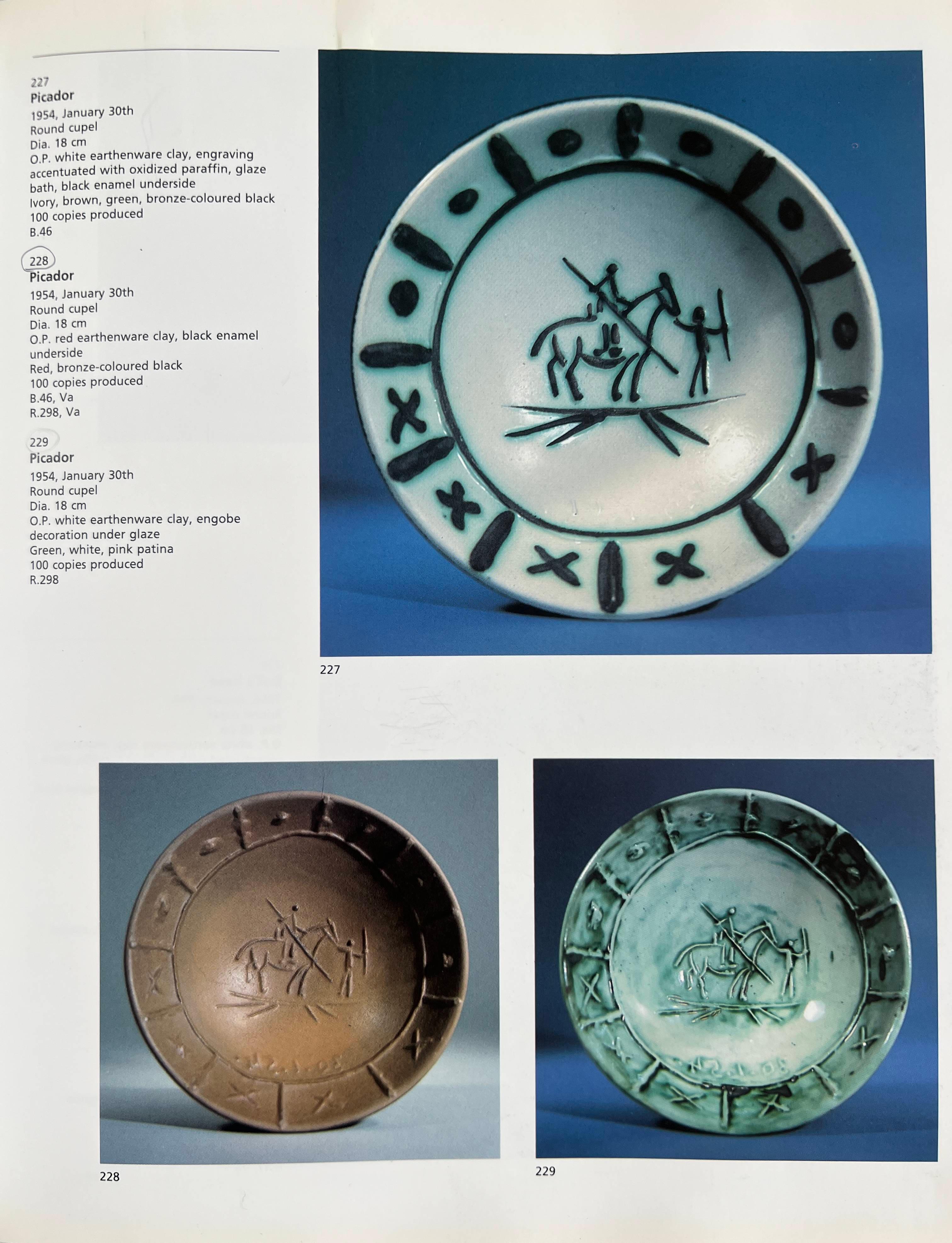 Alain Ramié, Pablo Picasso, Catalogue des oeuvres céramiques éditées, 1947-1971 en vente 3