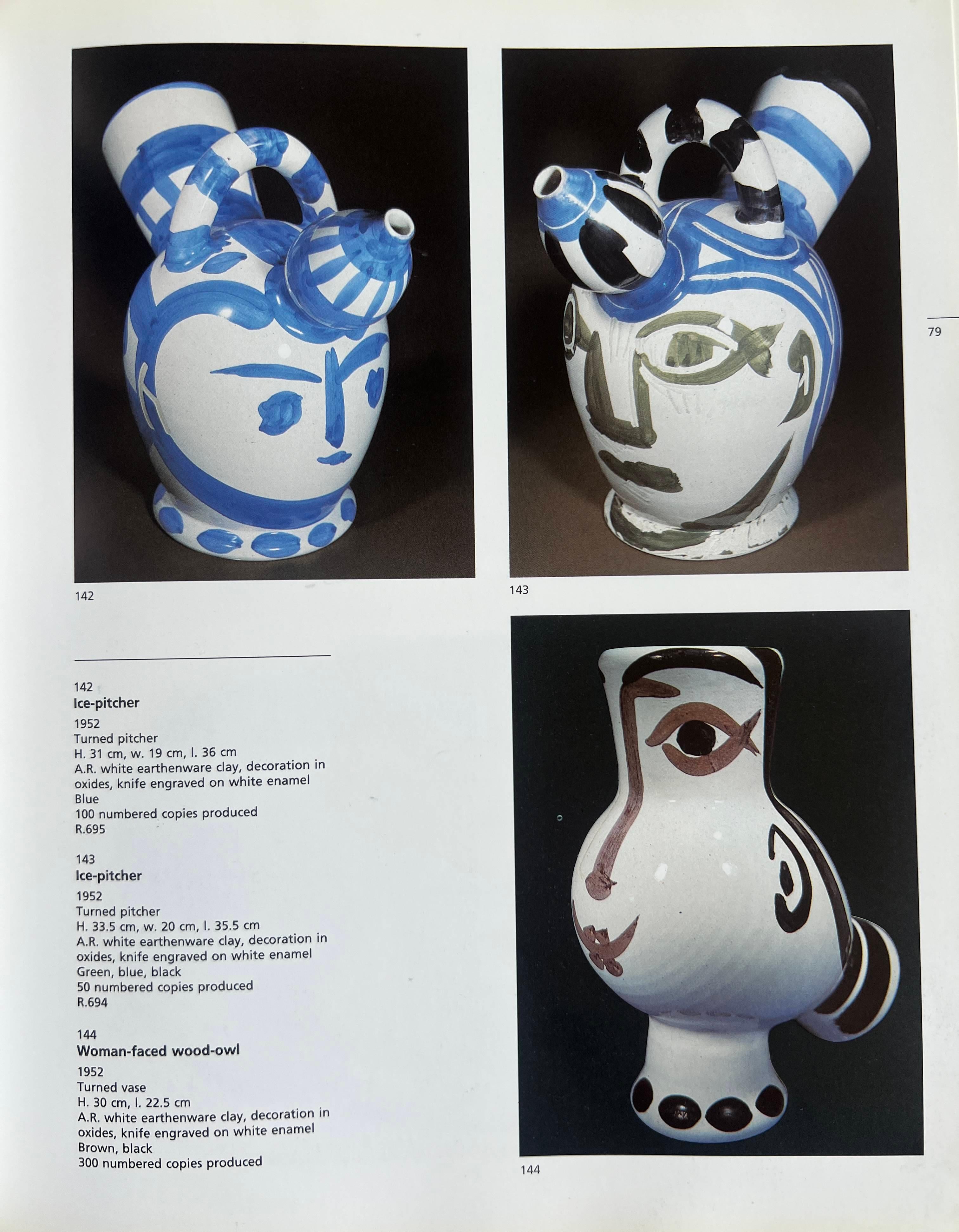 Alain Ramié, Pablo Picasso, Catalogue des oeuvres céramiques éditées, 1947-1971 en vente 5