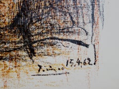 Alex Maguy - Original lithograph - Bloch #1298