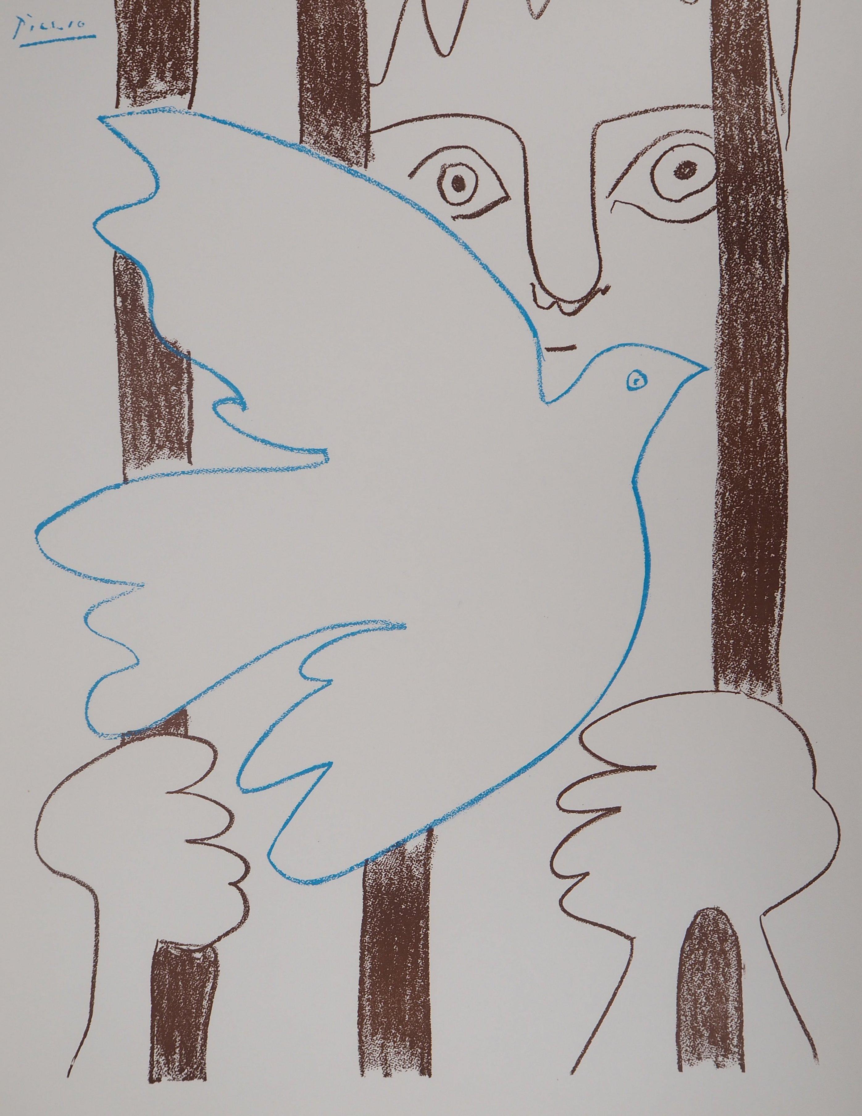 Amnistia (Colombe et liberté) - Lithographie 1957 (Czwiklitzer n°152) - Moderne Print par Pablo Picasso
