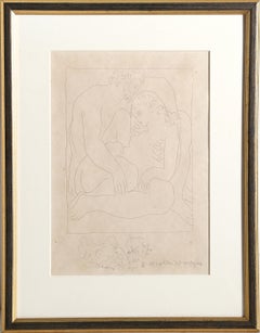 Amours de Jupiter et de Semele, Aguafuerte moderno de Pablo Picasso