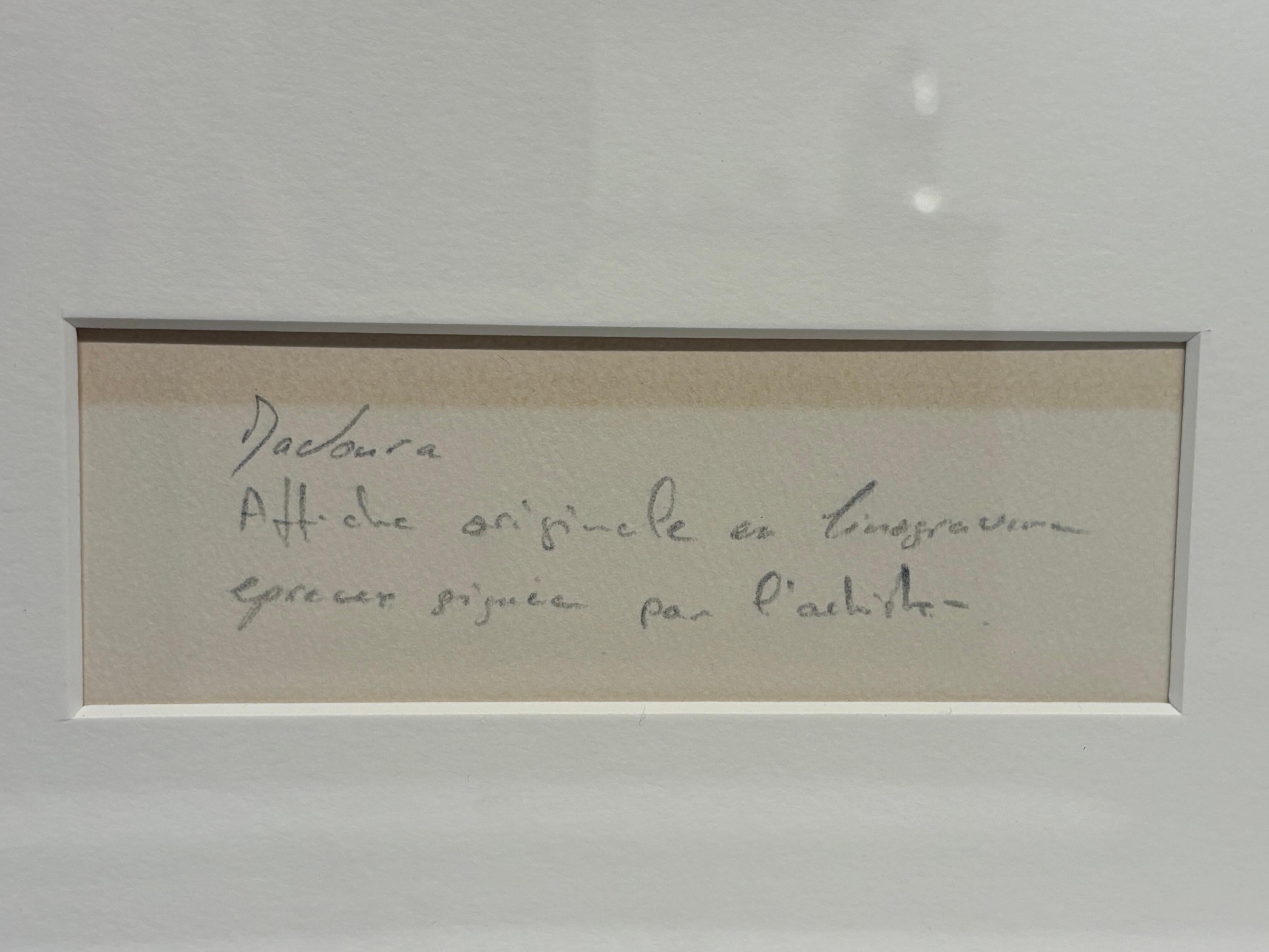 Grabado de linograbado Picasso de archivo, 