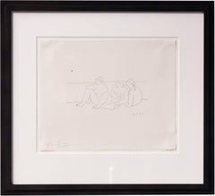 Sur la plage II (trois nus), 1921
