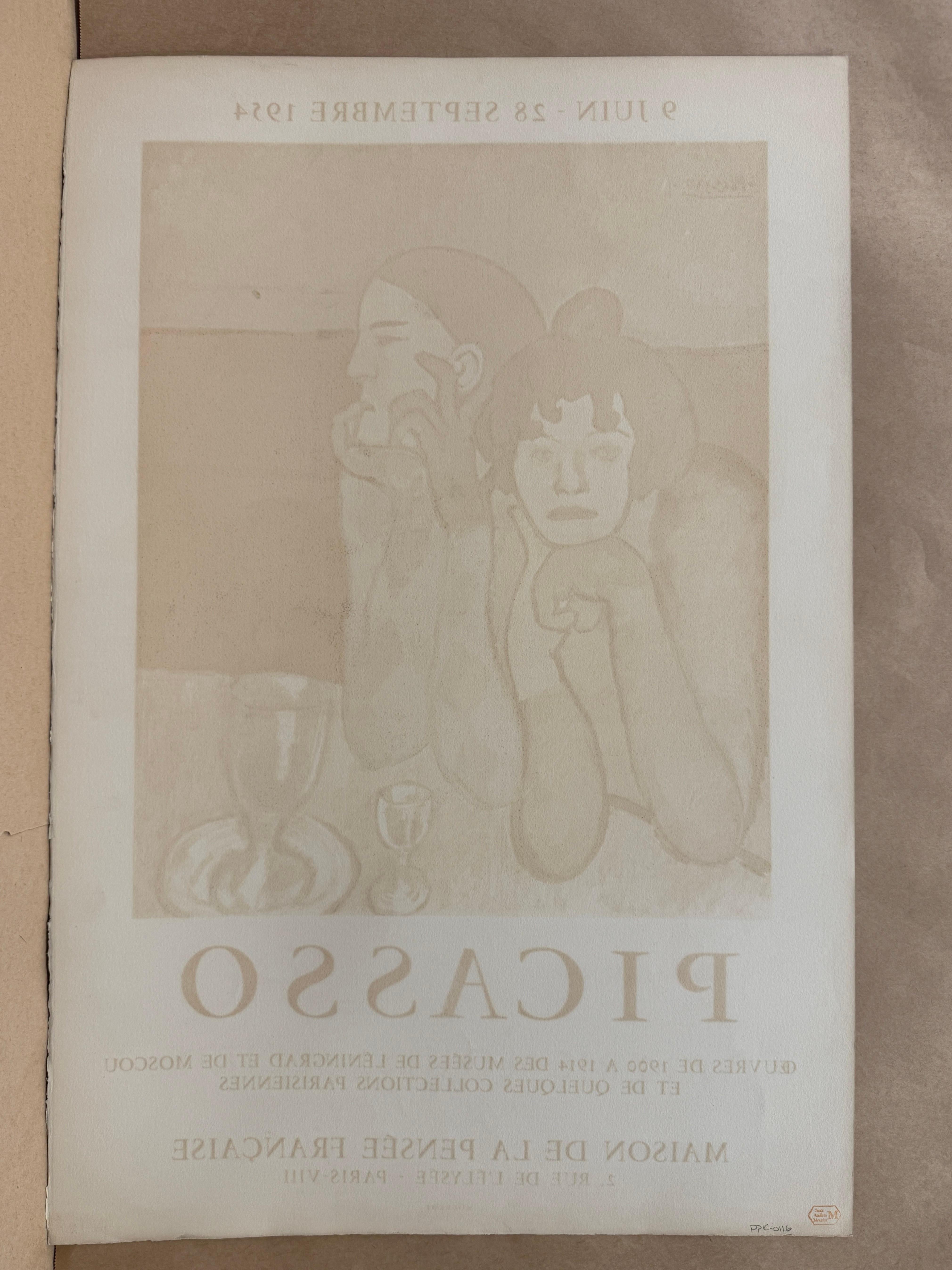 Arlequin et sa Compagne - Maison De La Pense Franaise d'après Pablo Picasso, 1 en vente 4