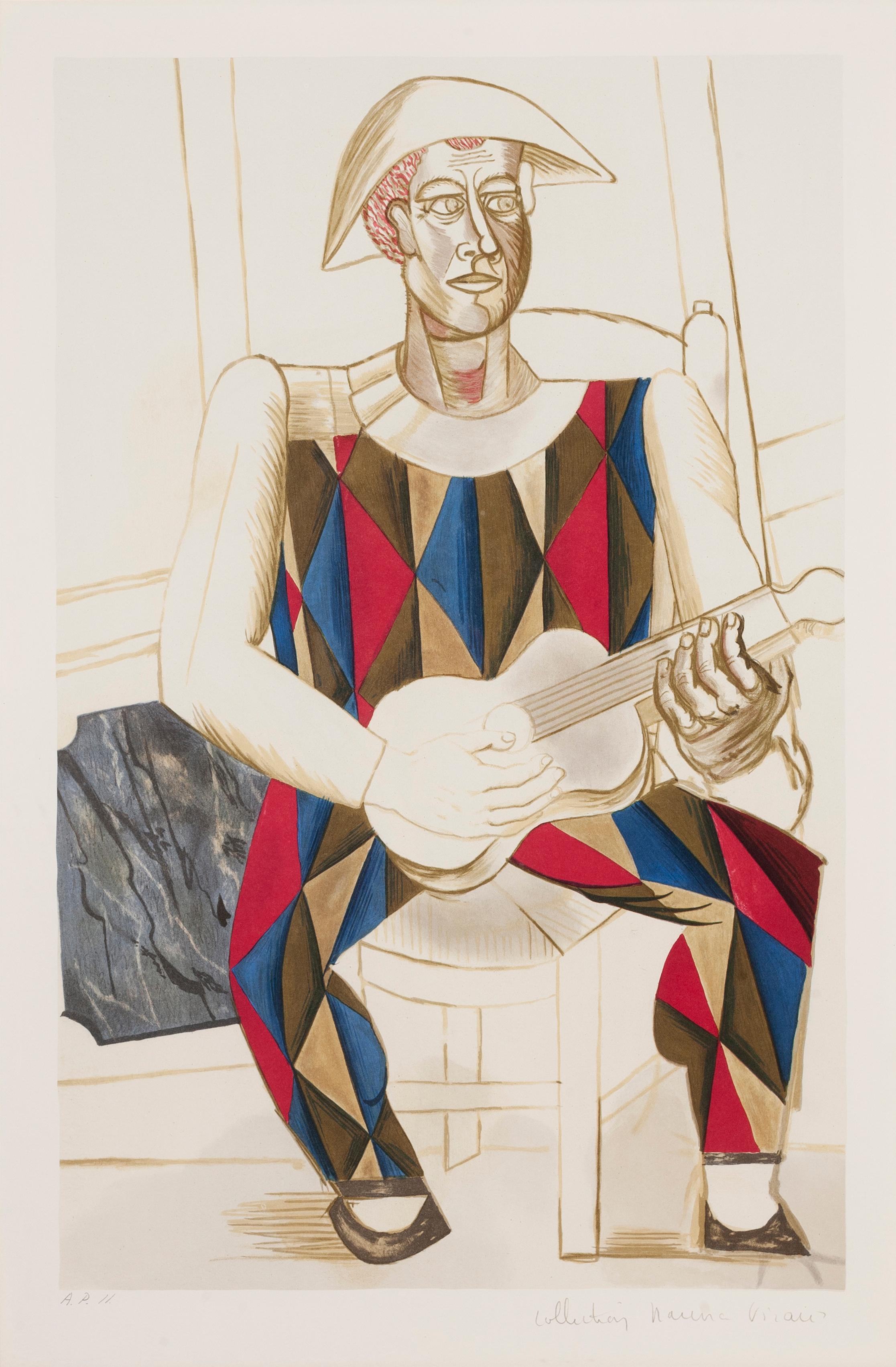 Arlequin - Print by Pablo Picasso