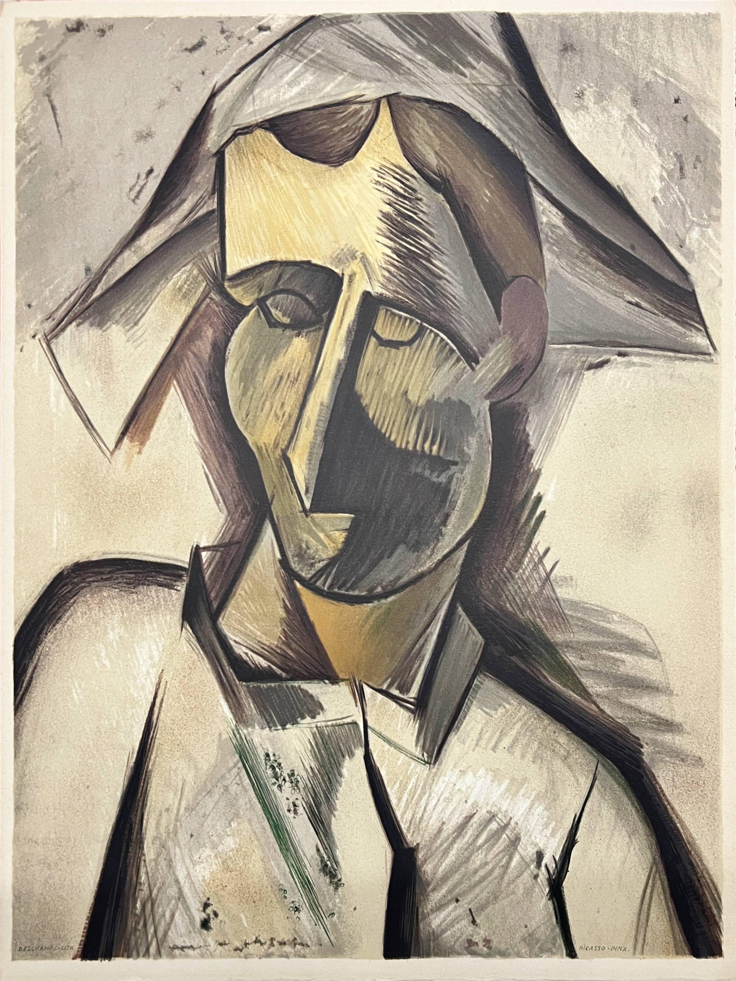 Pablo Picasso Print - Arlequin