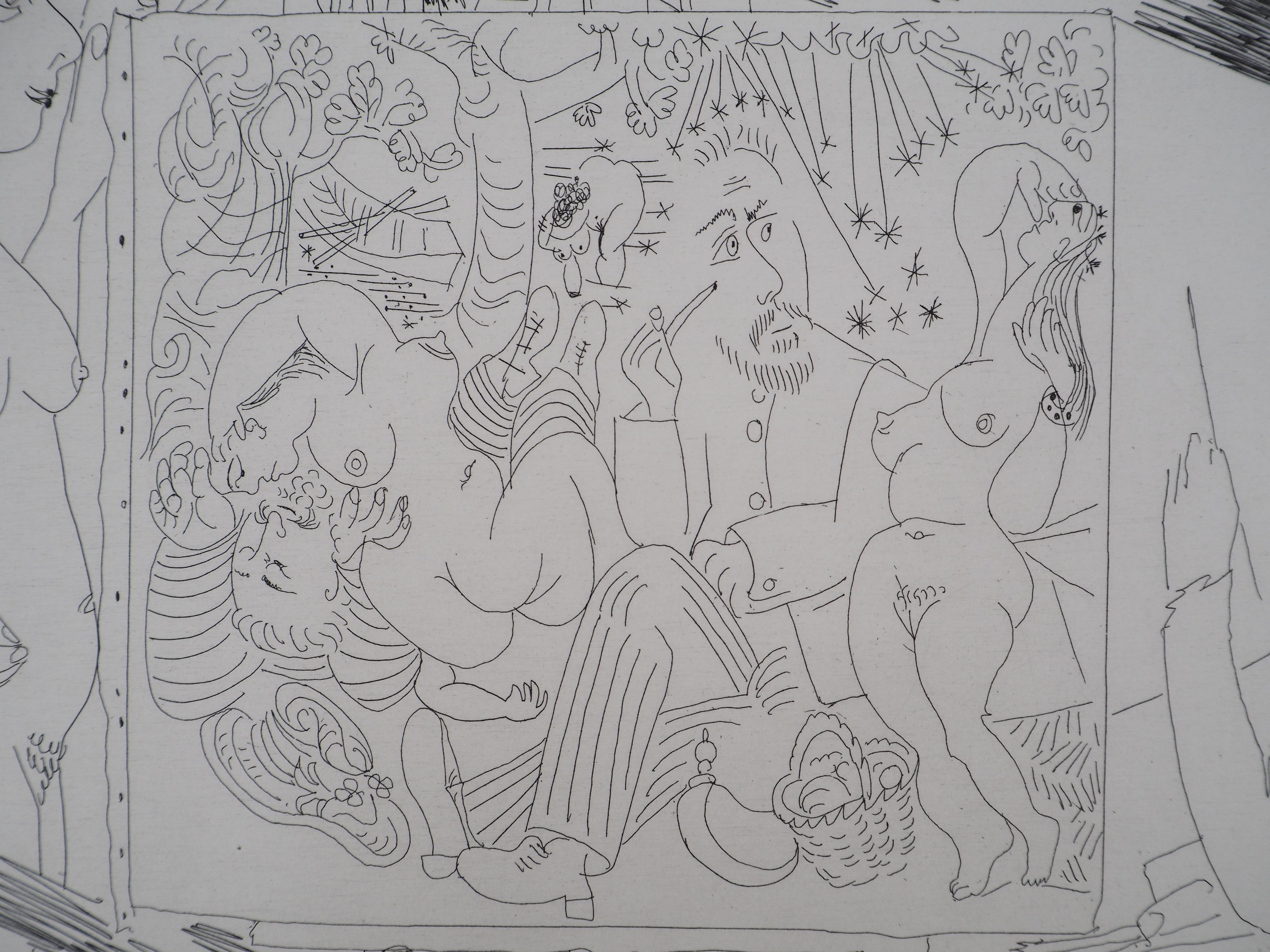 Pablo Picasso (1881-1973)
Artist painting 