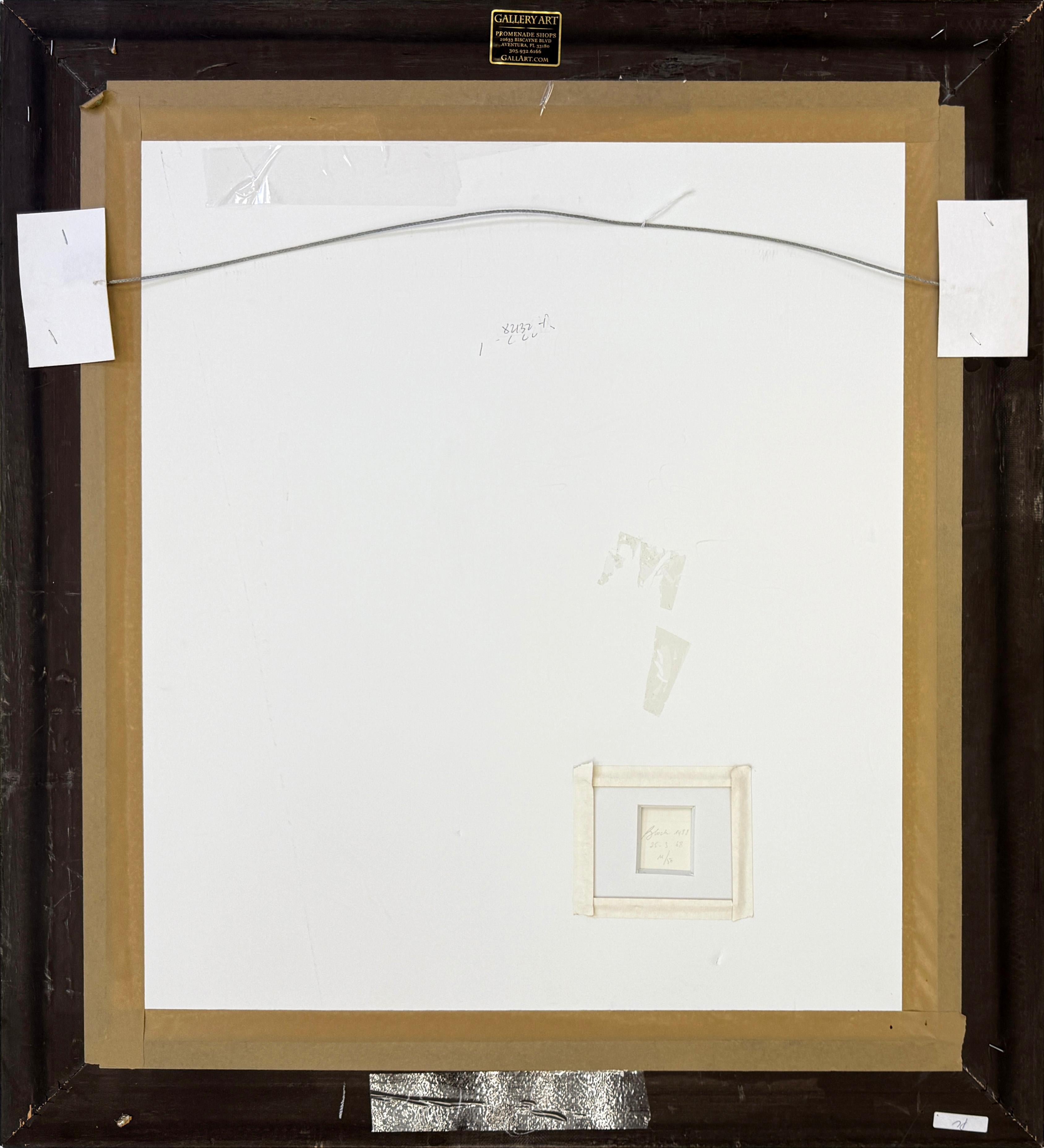 Etching on BFK Rives paper, Plate 8 from series 347.  Hand signed lower right by Pablo Picasso.  Hand numbered 11/50 lower left (there were also 17 artist's proofs).  Sheet size: 24 x 19.62 inches.  Image size: 16.62 x 13.62 inches.  
Frame size: 37