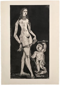 Pablo Picasso: Venus et l'amour, d'après Cranach Bloch 1835