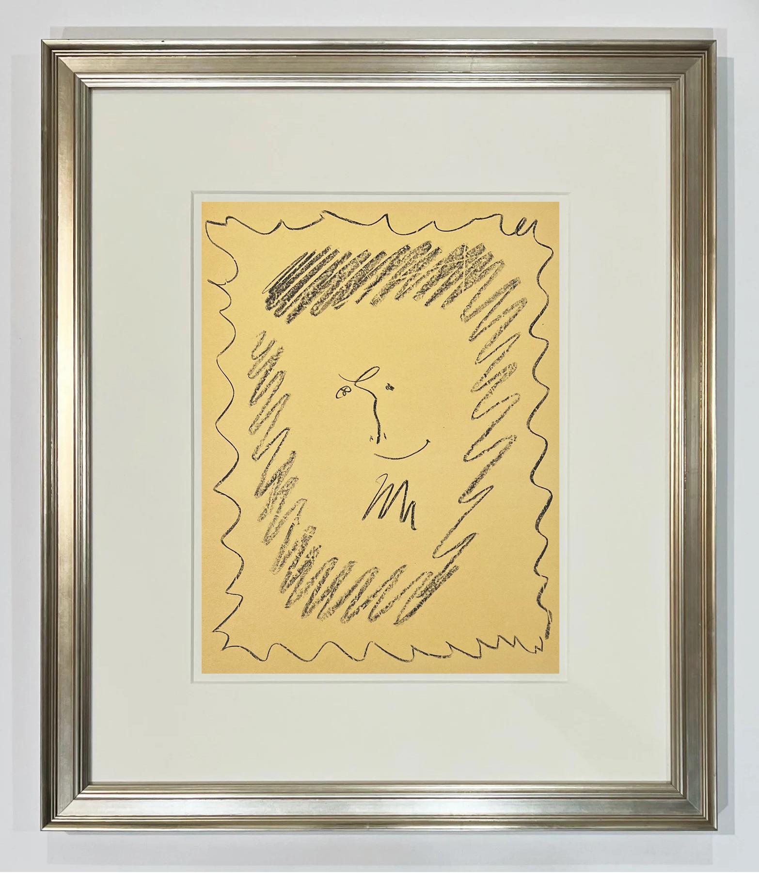 Bacchanale, back cover from Picasso Lithographe III - Print by Pablo Picasso