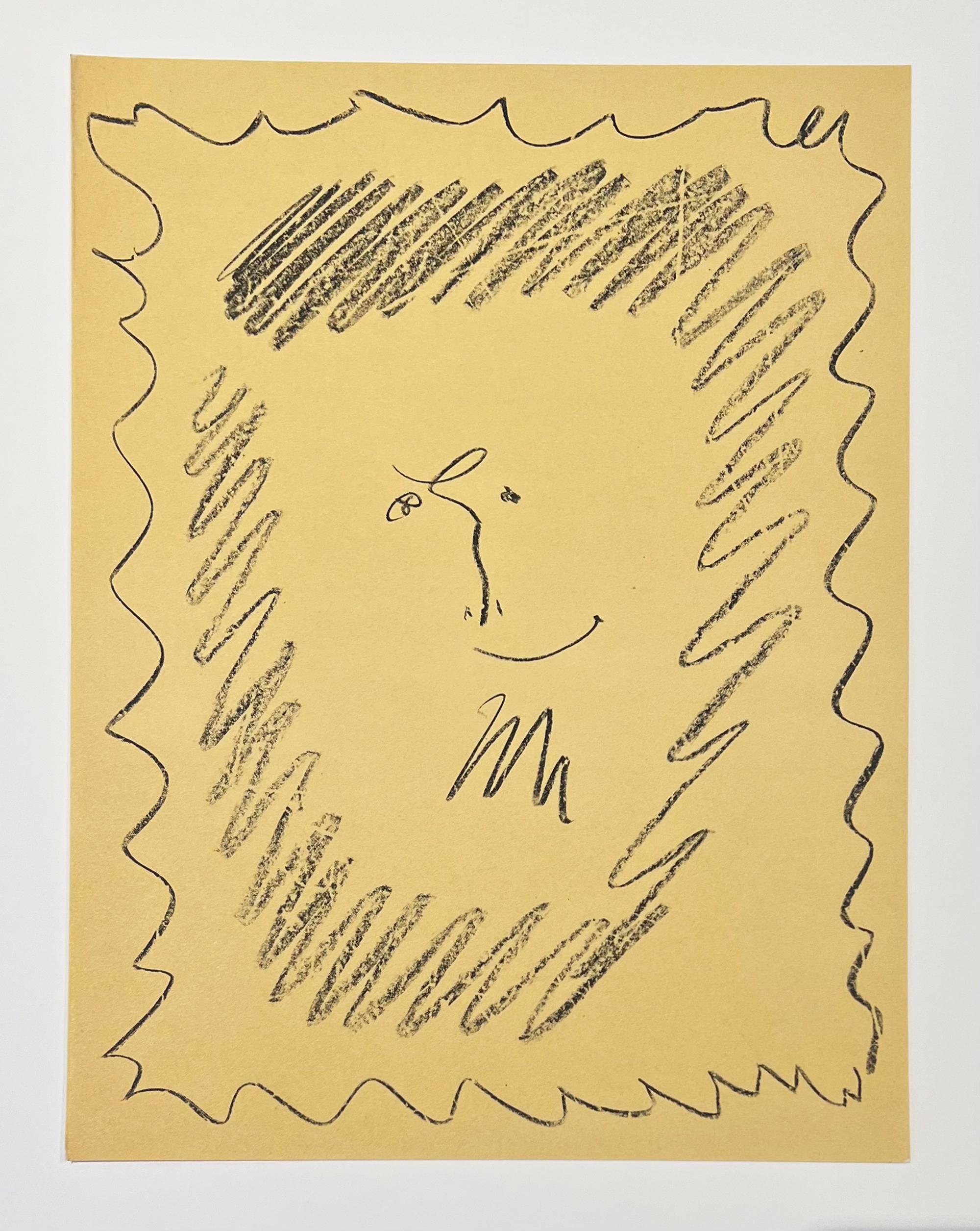 Bacchanale, back cover from Picasso Lithographe III - Modern Print by Pablo Picasso