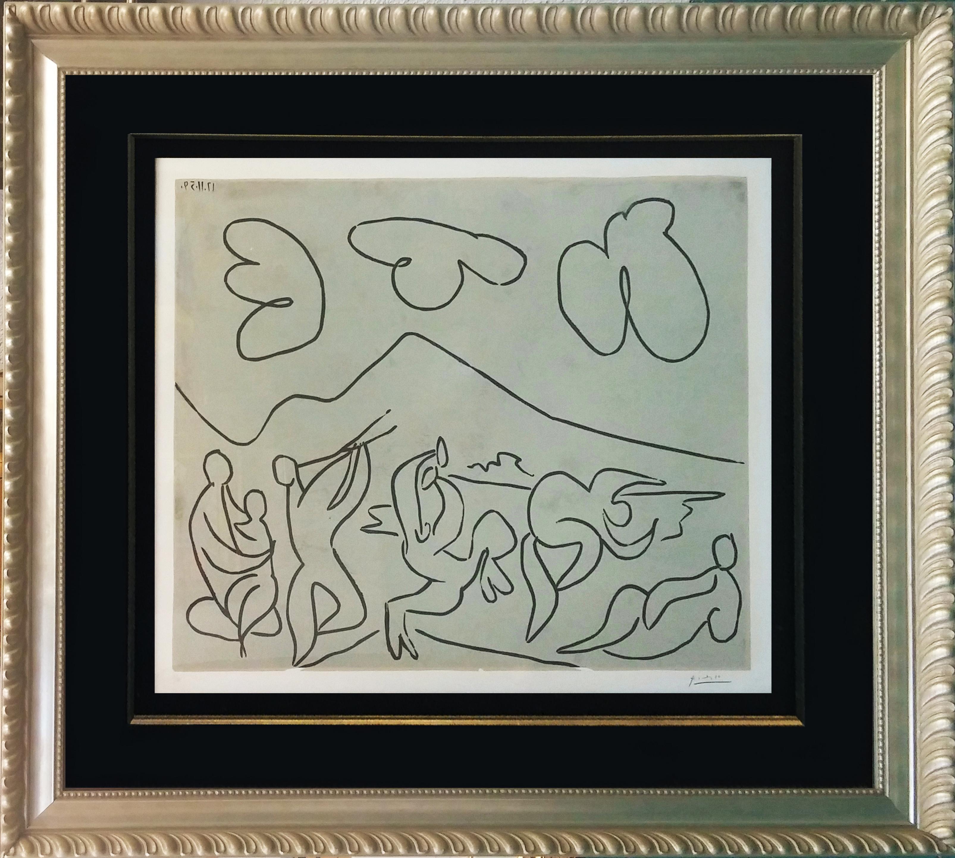BACCHANALE (BLOCH 927) - Print by Pablo Picasso