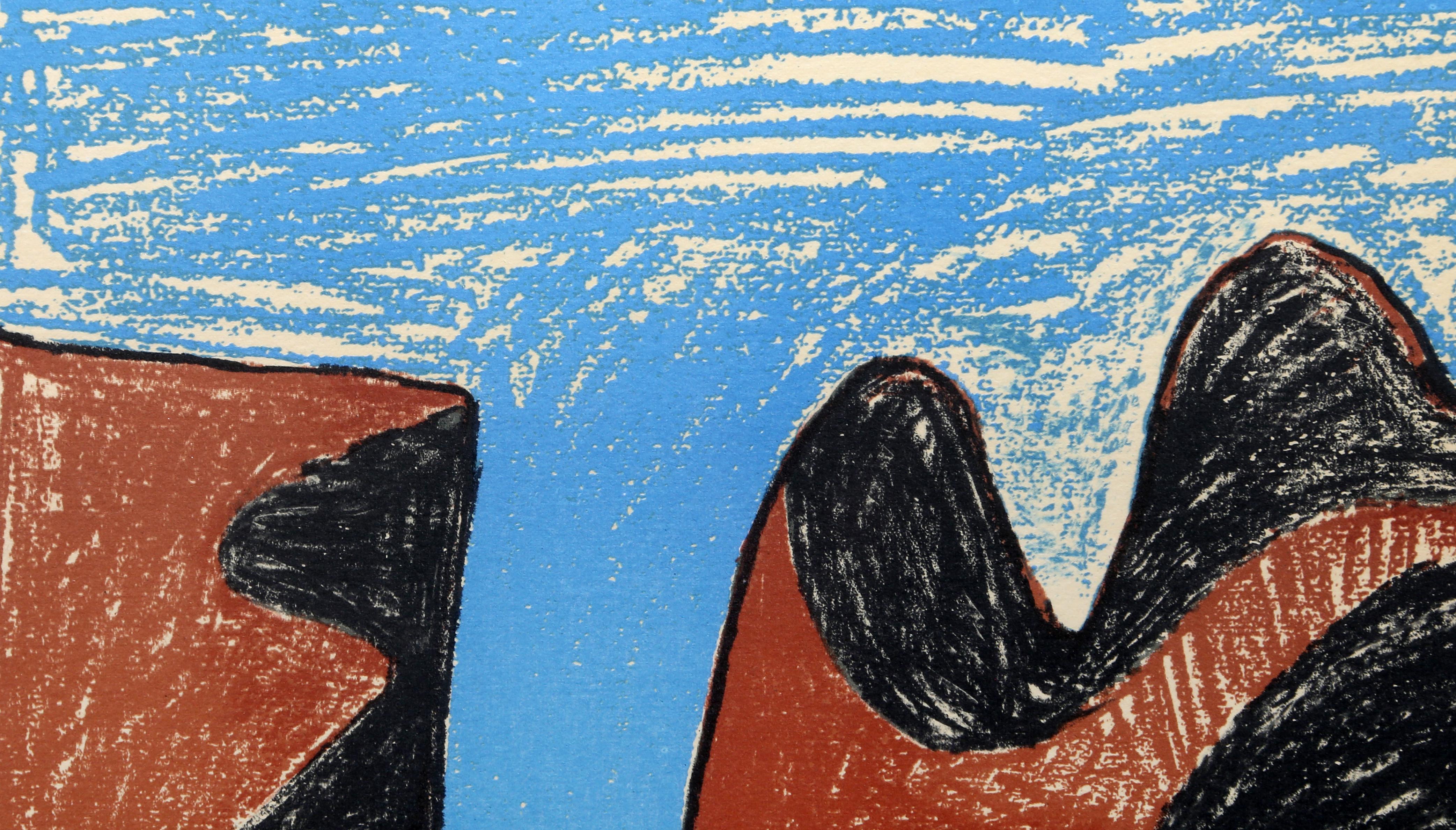 Bacchanale, Cubist Lithograph by Pablo Picasso For Sale 1