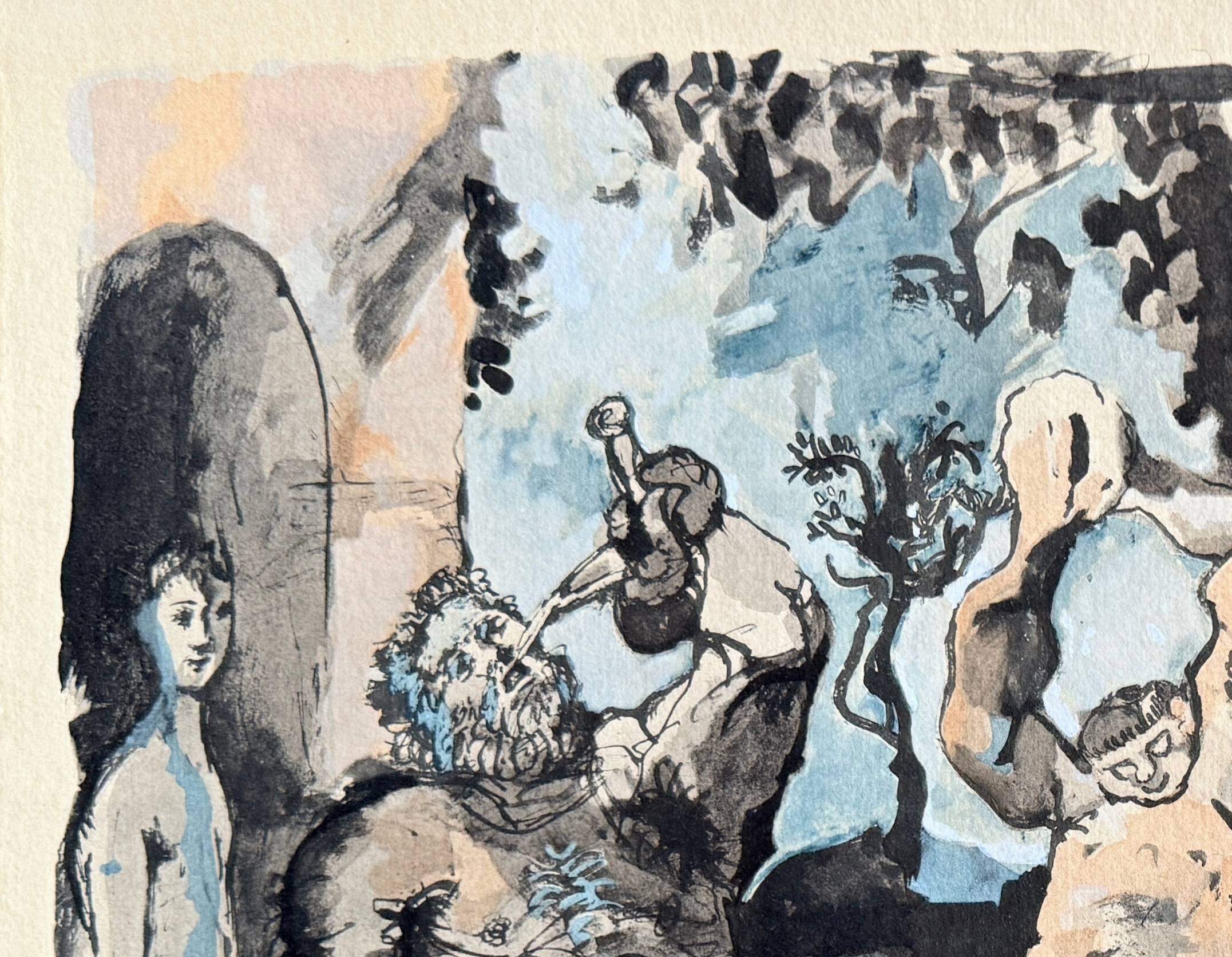 Bacchanale - Print by Pablo Picasso