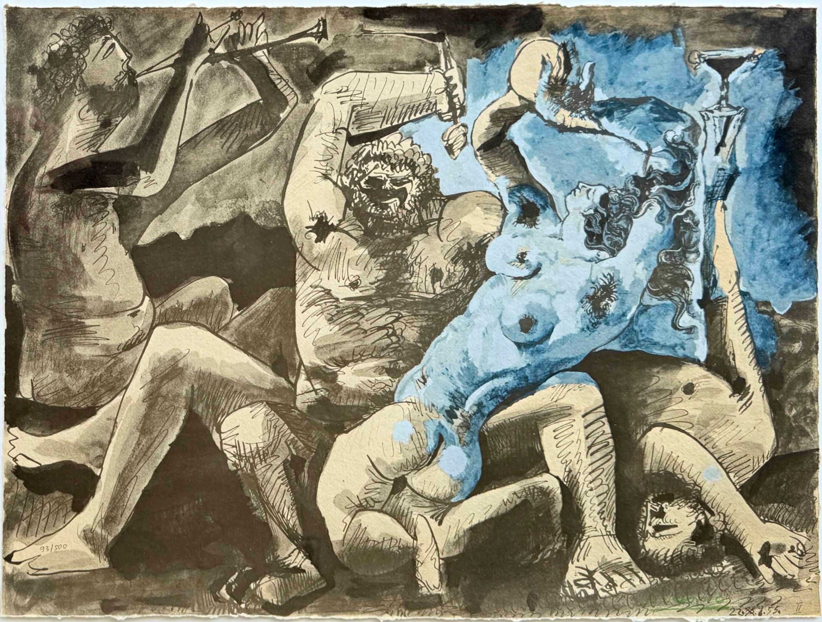Bacchanale - Modern Art by Pablo Picasso