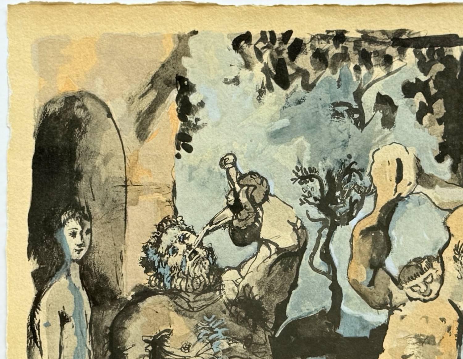 Bacchanale - Modern Print by Pablo Picasso