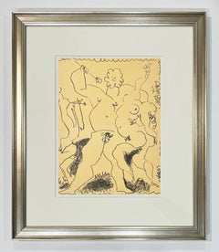 Bacchanale, front cover from Picasso Lithographe III