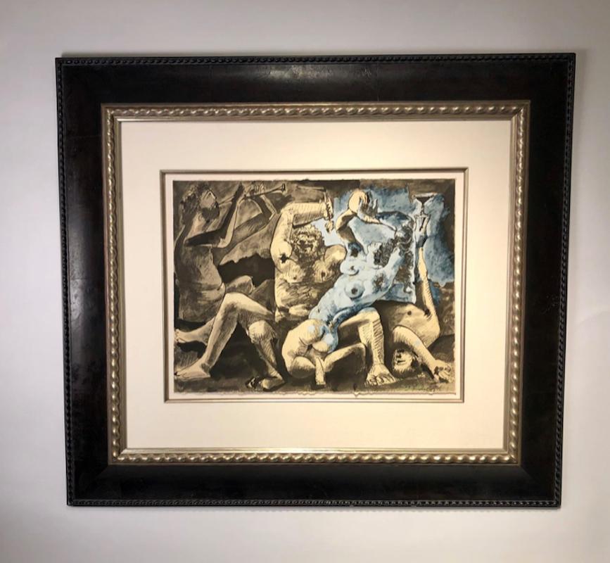 Bacchanale II - Print by Pablo Picasso