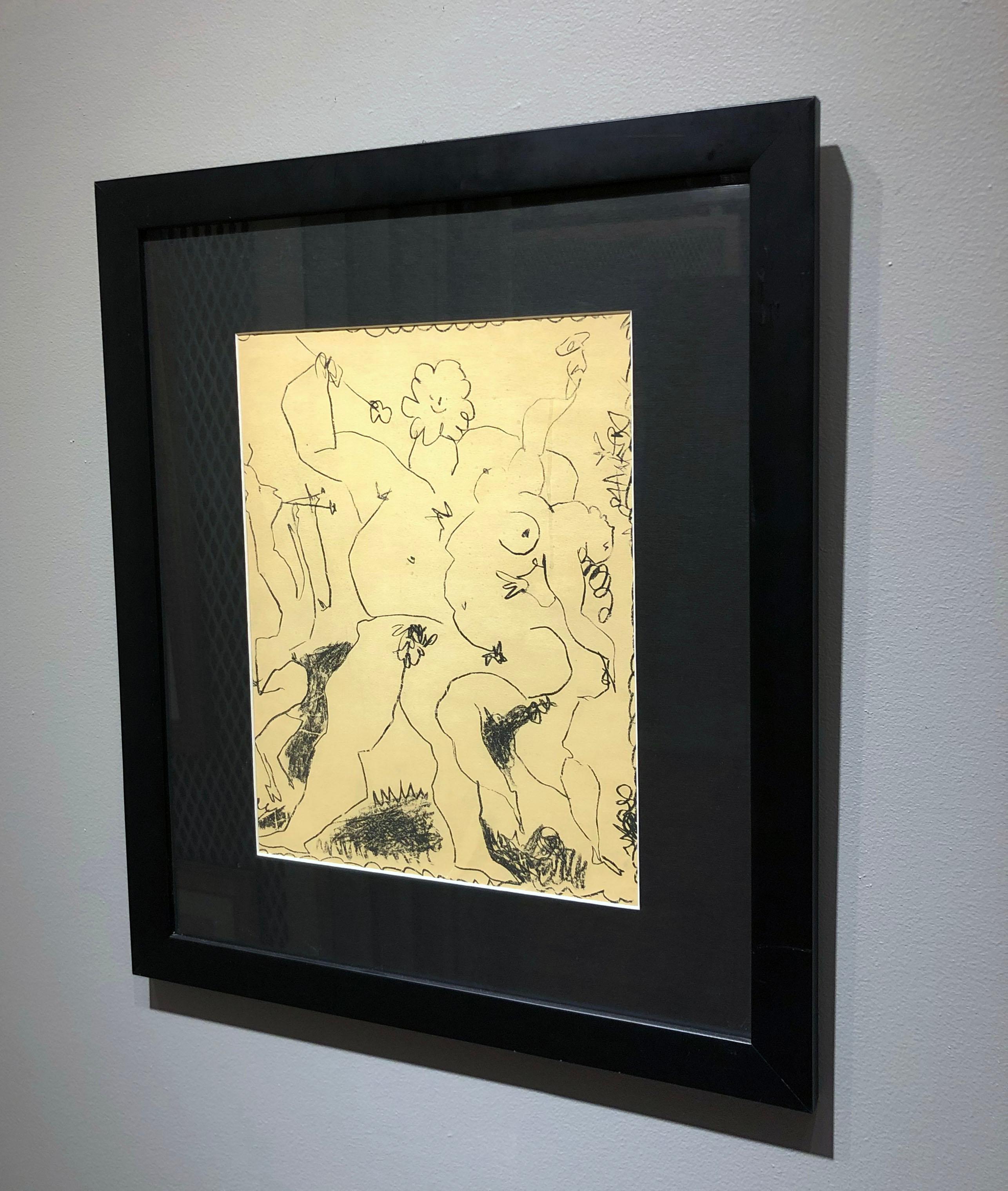Bacchanale II - Modern Print by Pablo Picasso