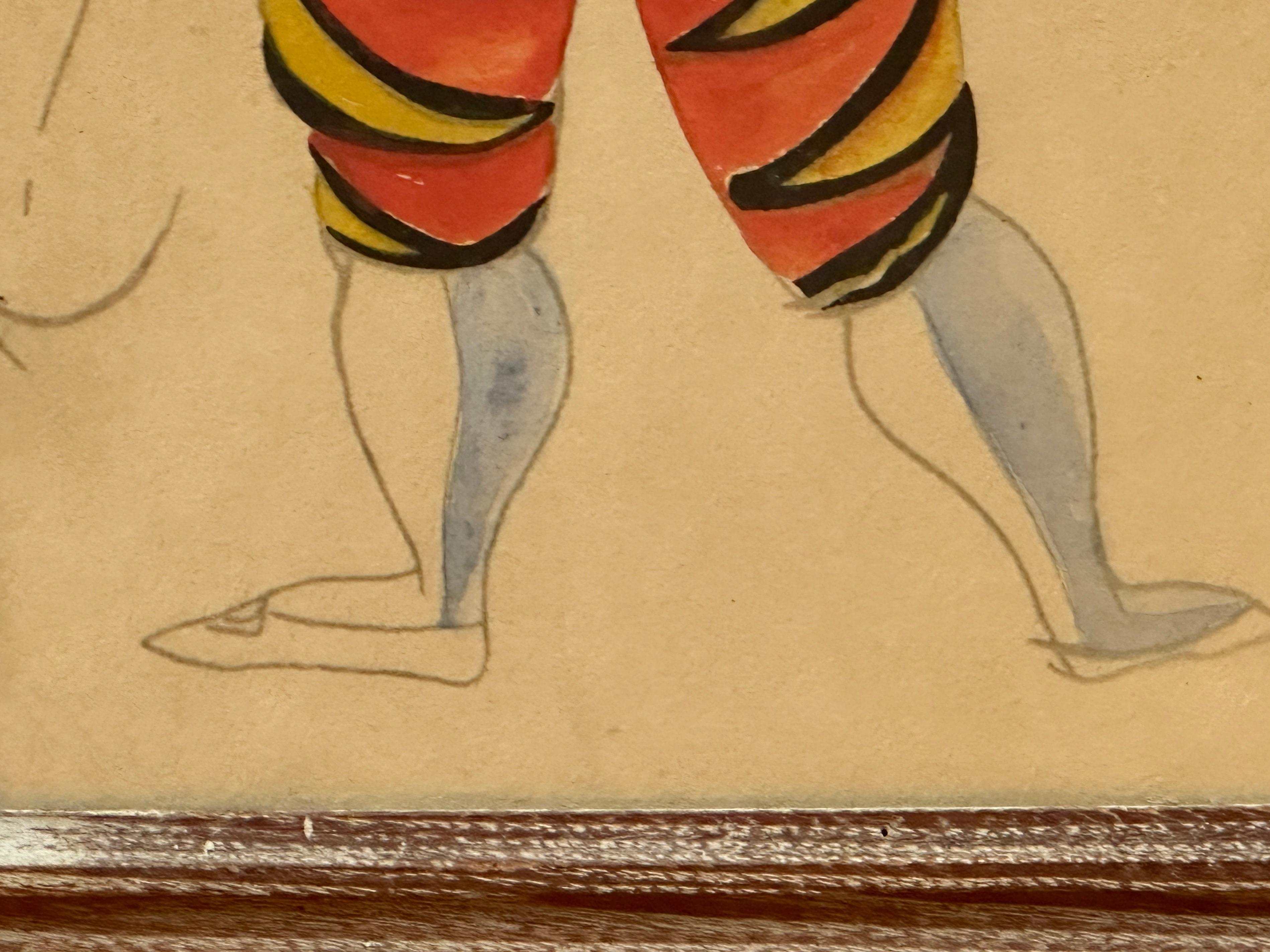 „Ballet-Three Cornered Hat Sketch #3“ Lithographie von Pablo Picasso 6