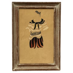 "Ballet-Three Cornered Hat Sketch" #7 Lithograph by Pablo Picasso