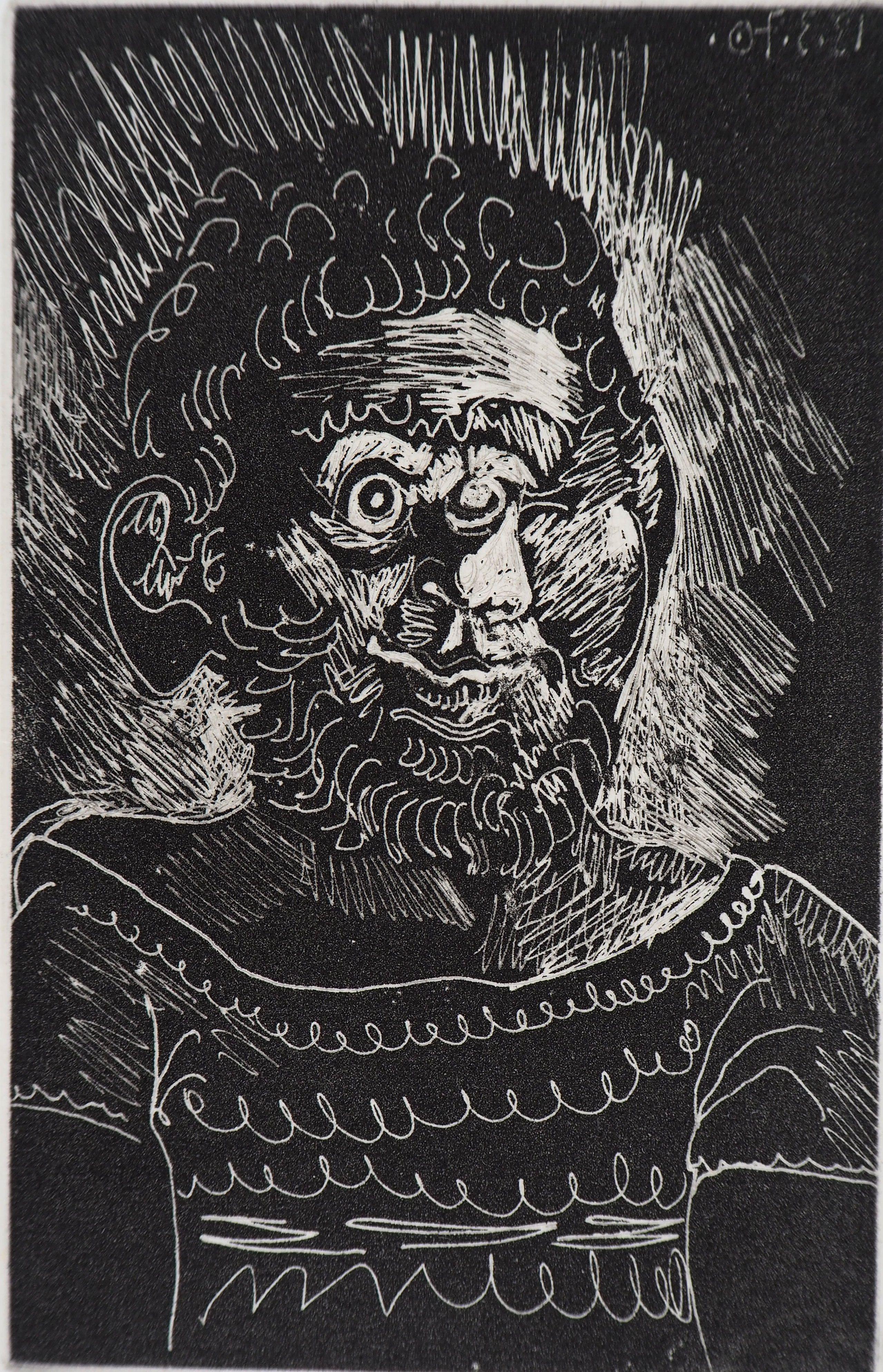 etch a sketch bearded guy