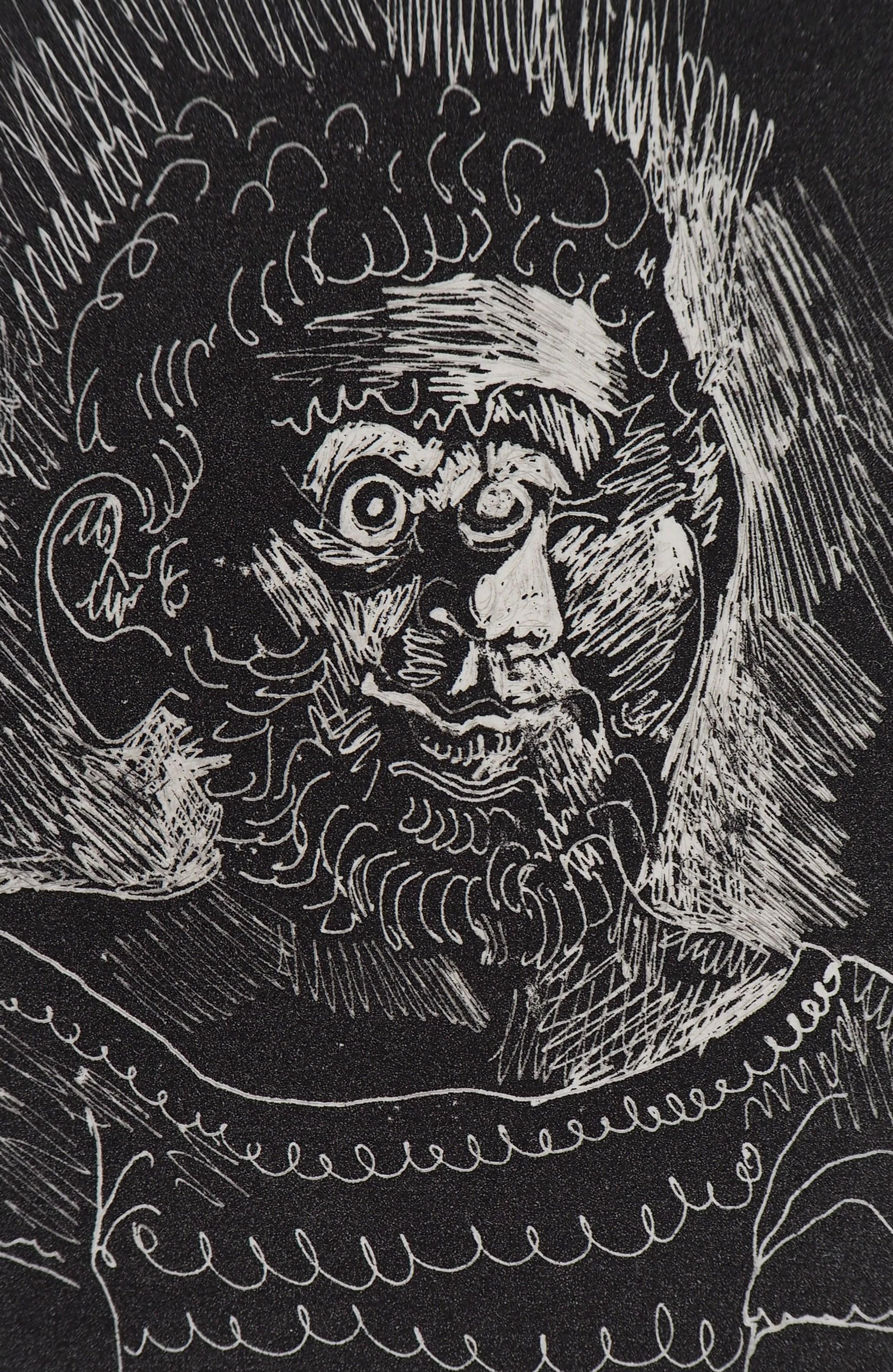 picasso bearded man