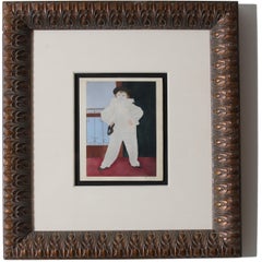 "Boy with a Mask" Pochoir After Pablo Picasso LE 90/275 Framed