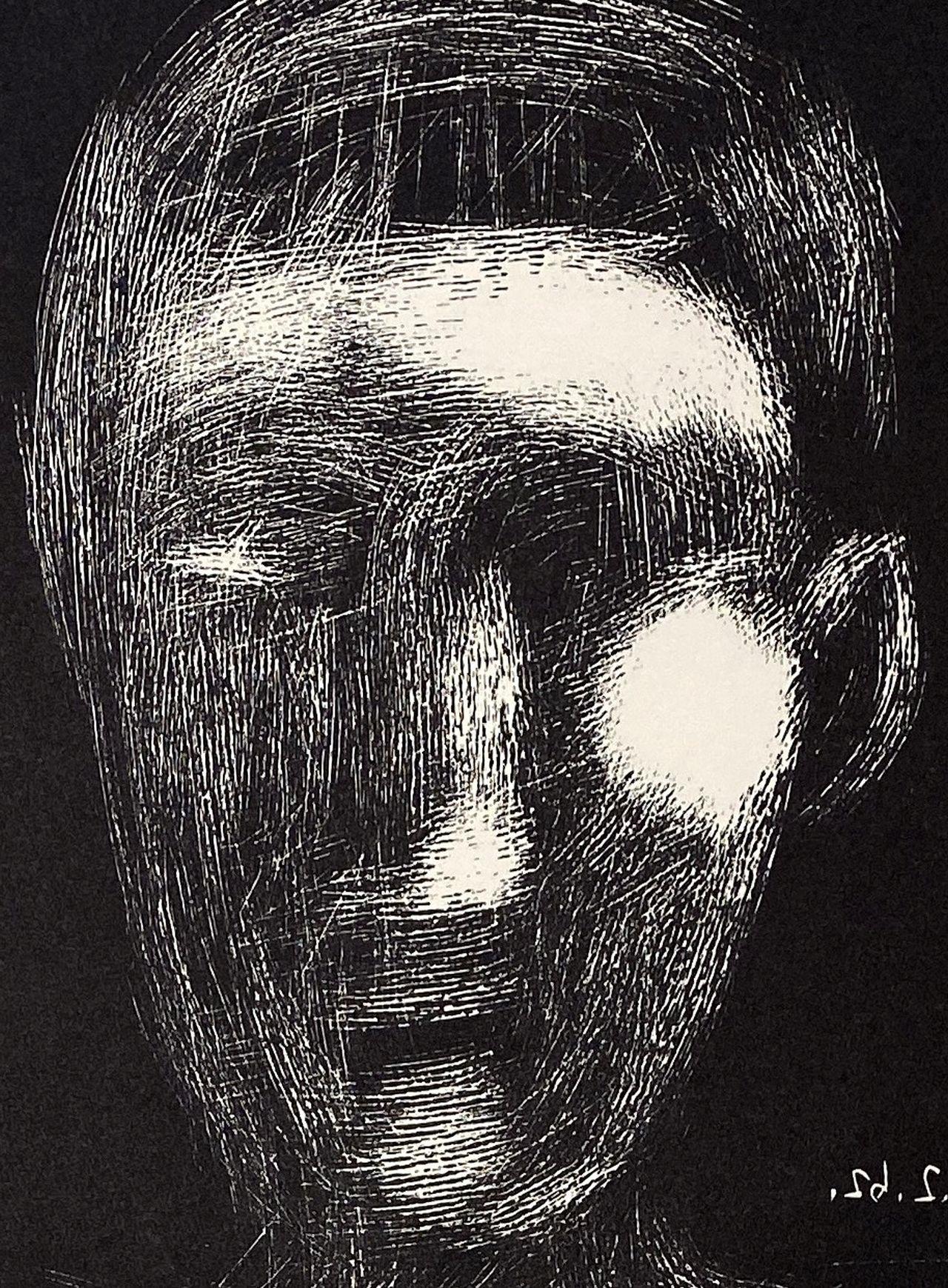 Boy's Head - Original Etching Handsigned - 50 copies - Modern Print by Pablo Picasso