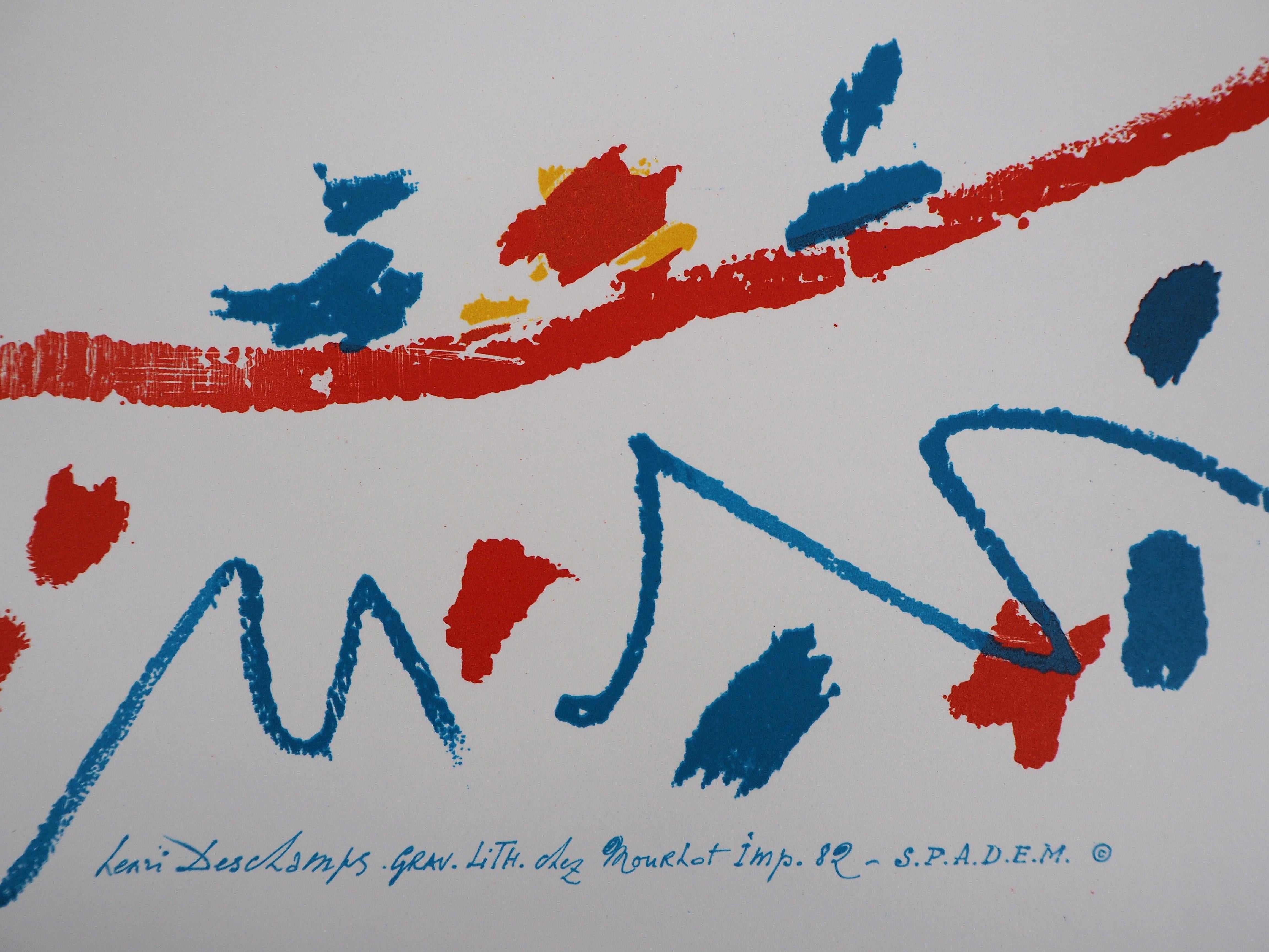 Pablo Picasso (after)
Bullfight, the Arena, 1982

Lithograph (printed in Atelier Mourlot)
Printed signature in the plate
On heavy paper 89 x 60 cm (c. 36 x 24 inch)
Original lithograph poster for the 1982 exhibition 'Picasso et la Tauromachie' at