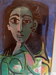 Buste de Femme - Pablo Picasso Limited Edition Print of his Model Jacqueline