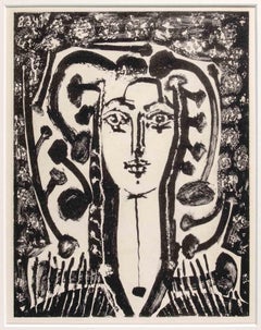 Buste Modern Style - Original Lithograph by Pablo Picasso - 1950s