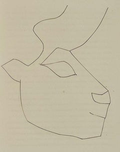 Kopf eines Kalbs (Teller XXXVI), von Carmen